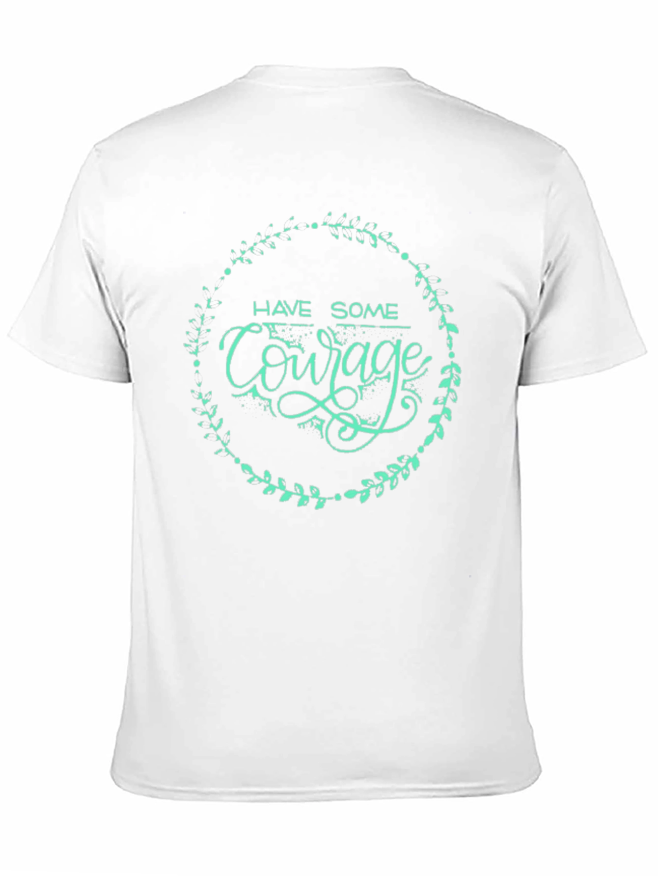 Have Some Courage Black Graphic Tee