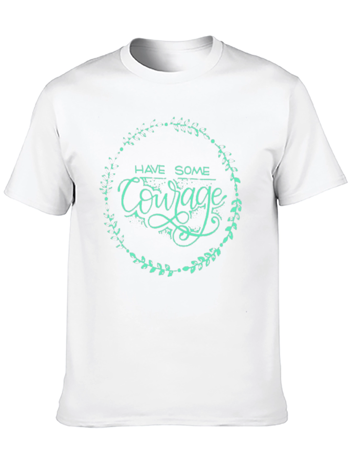 Have Some Courage Black Graphic Tee