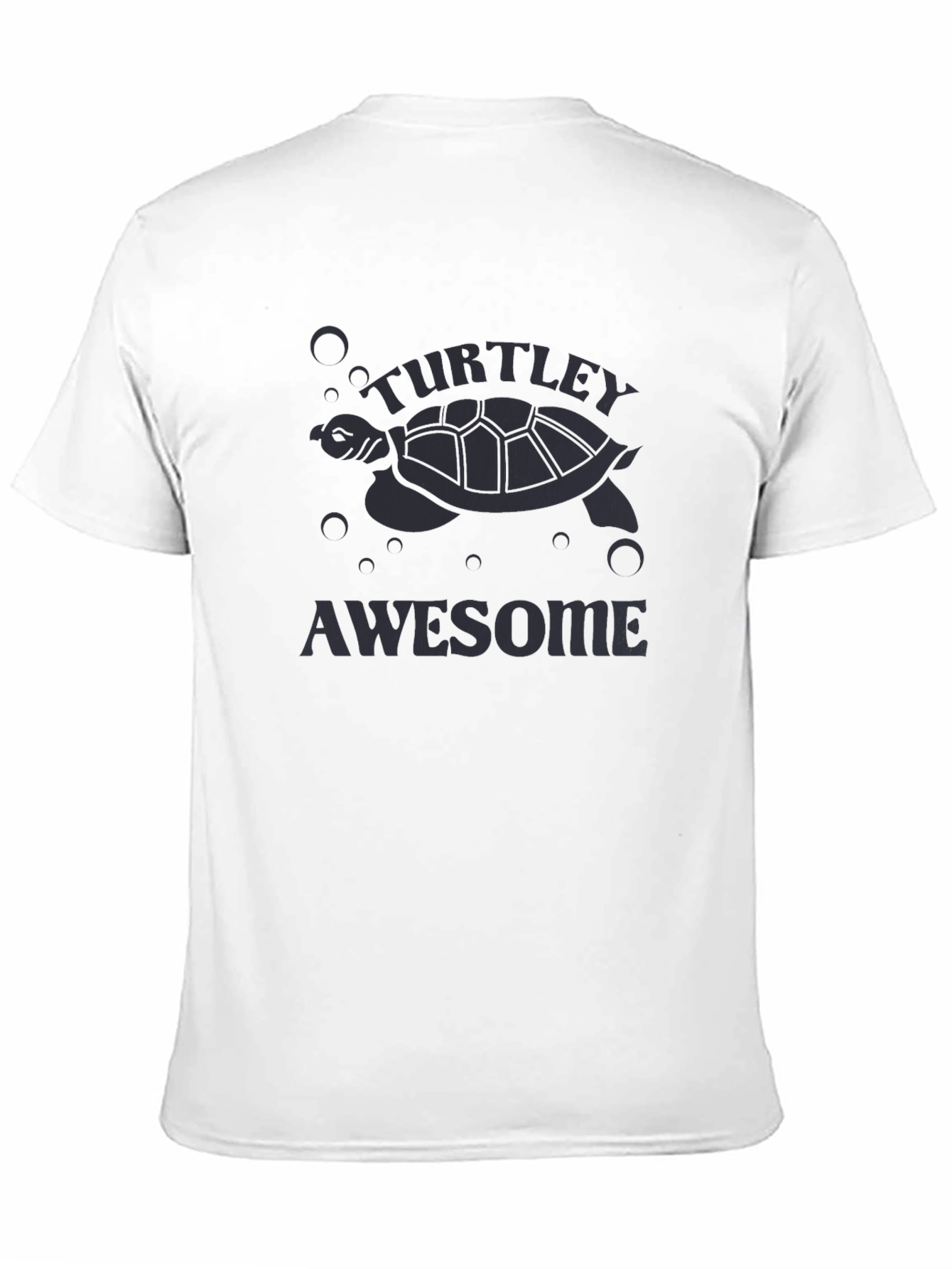 Turtley Awesome Graphic Tee - Black