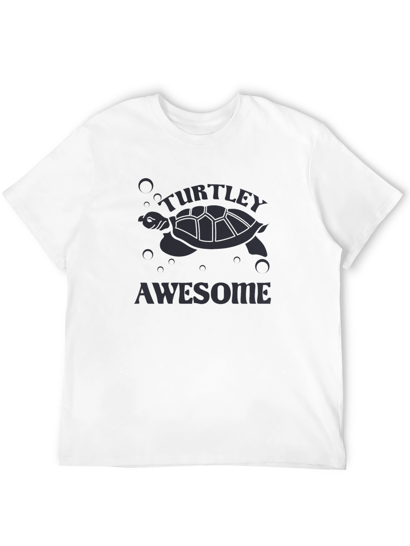 Turtley Awesome Graphic Tee - Black