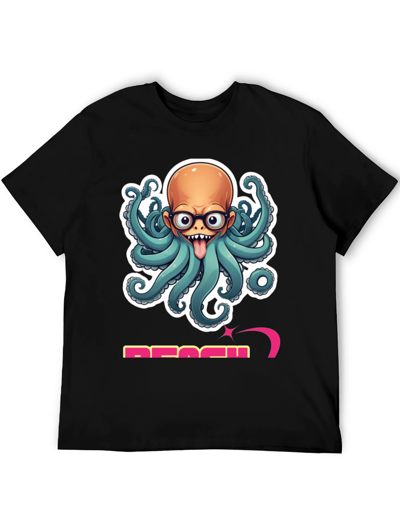 Octopus Bald Man T-Shirt