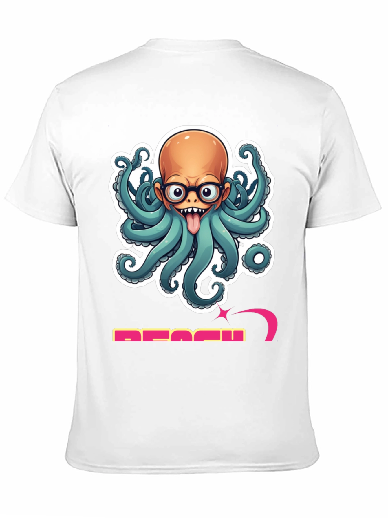 Octopus Bald Man T-Shirt