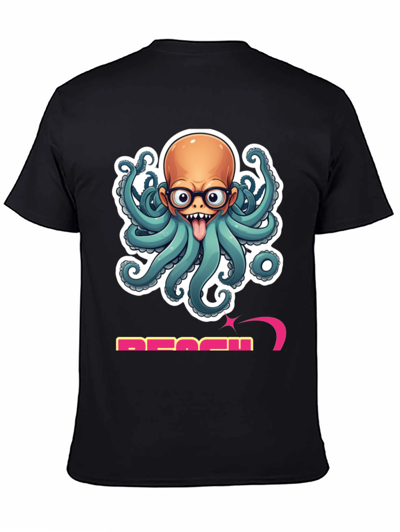 Octopus Bald Man T-Shirt