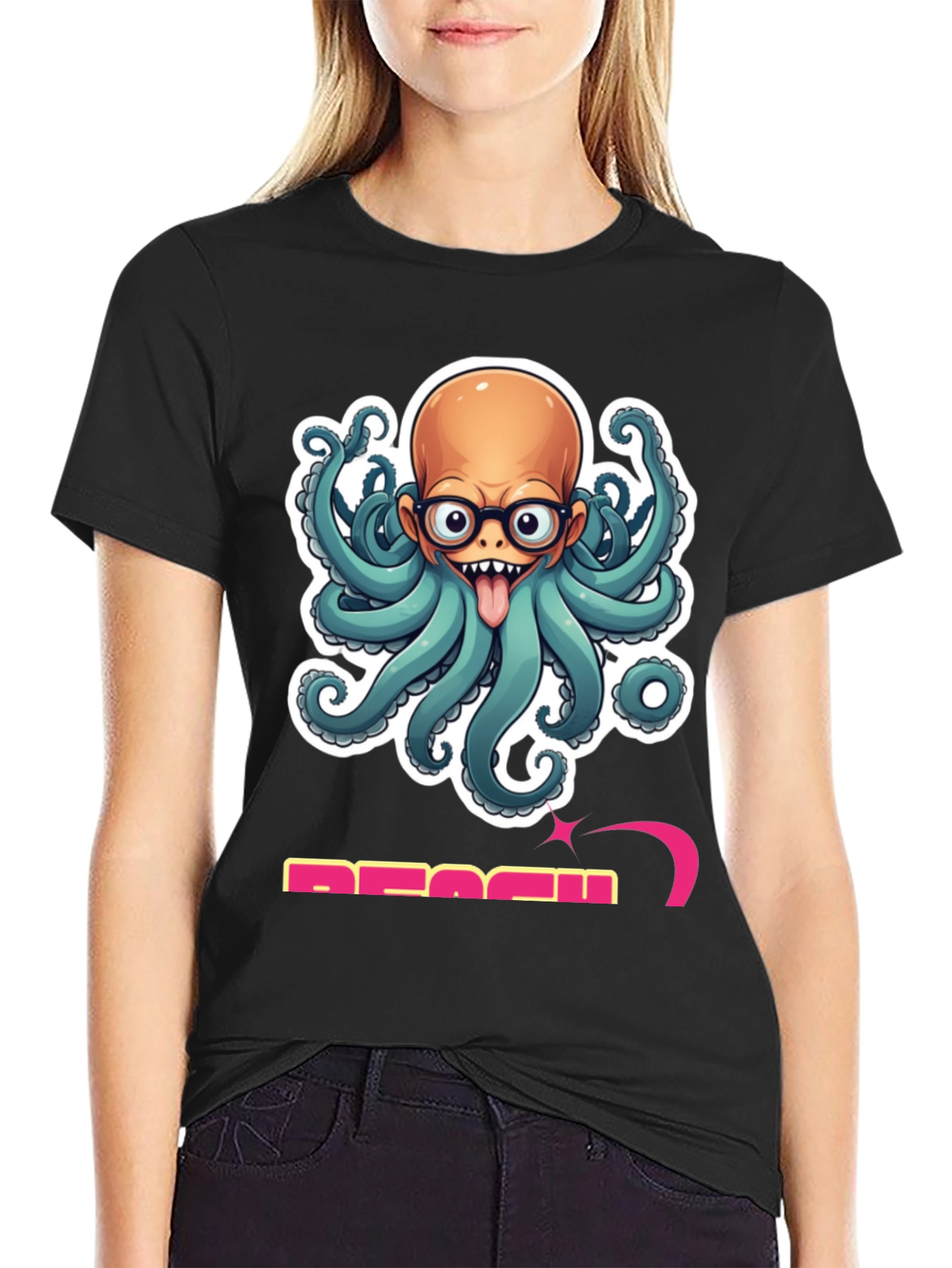 Octopus Bald Man T-Shirt