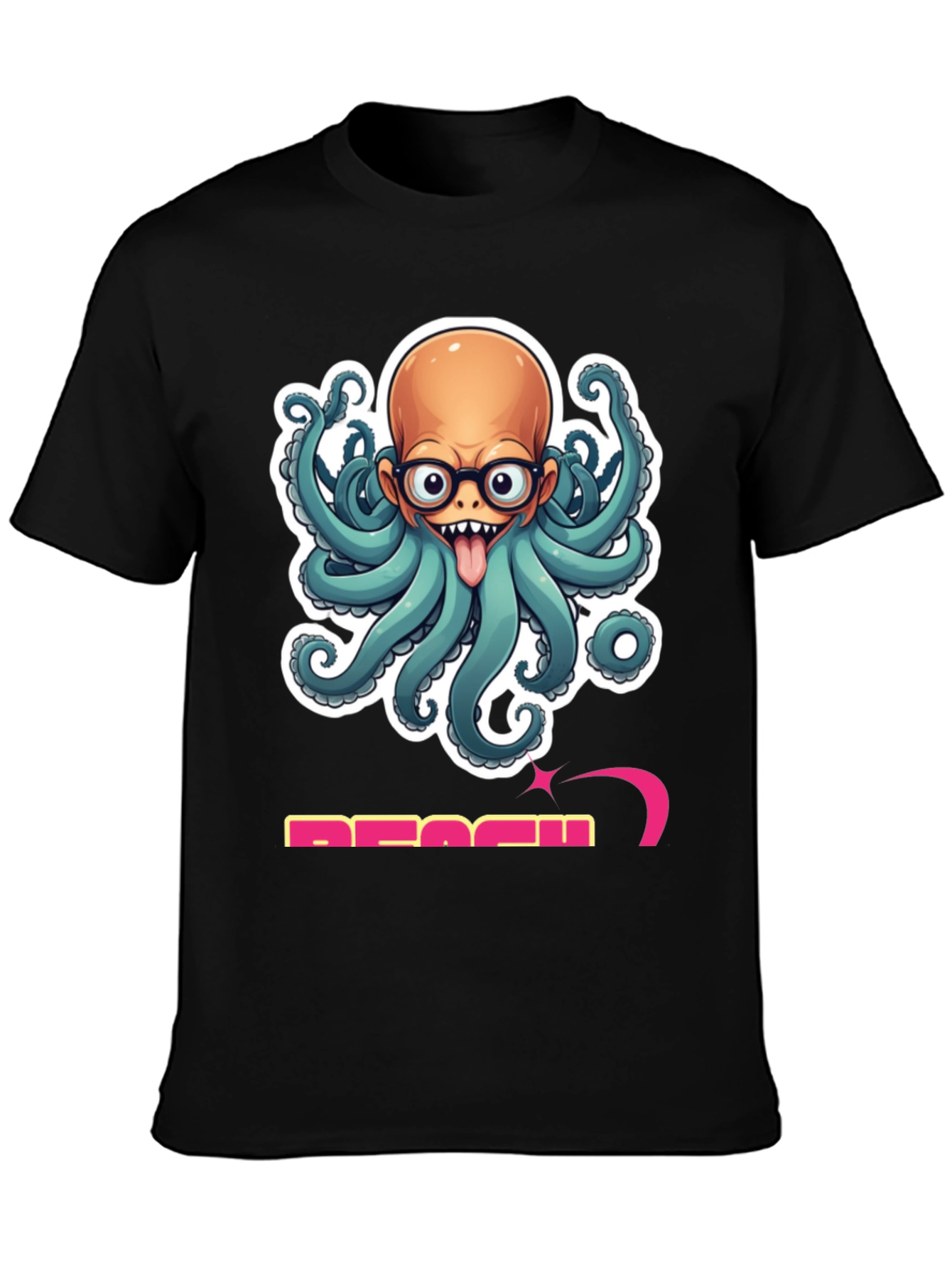 Octopus Bald Man T-Shirt