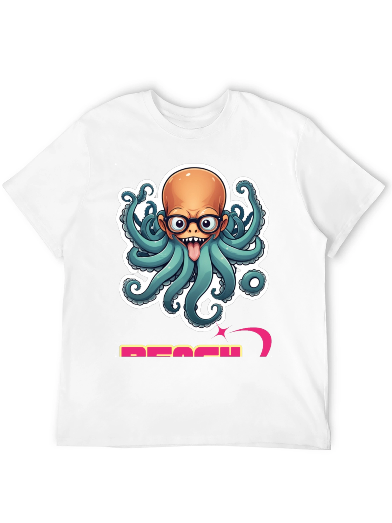 Octopus Bald Man T-Shirt