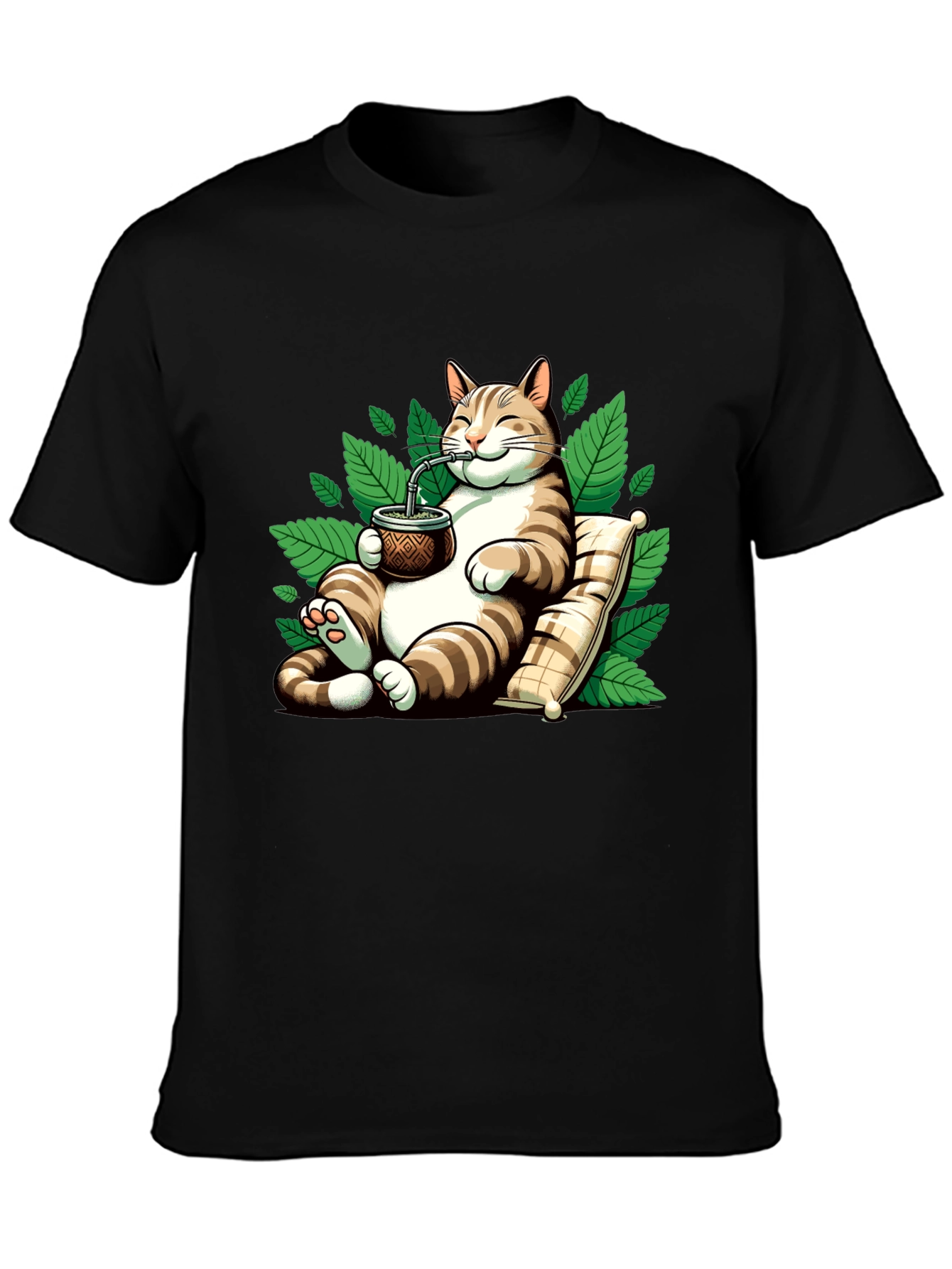 Chill Cat Mate T-Shirt - Relaxed Feline Vibes