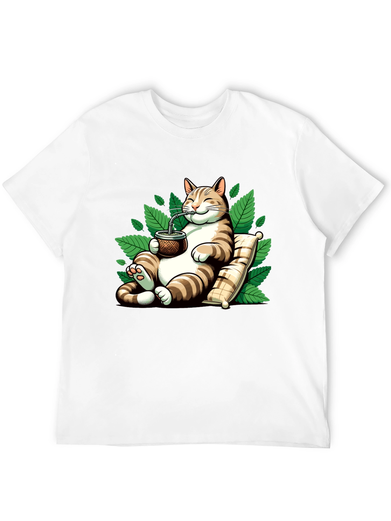 Chill Cat Mate T-Shirt - Relaxed Feline Vibes