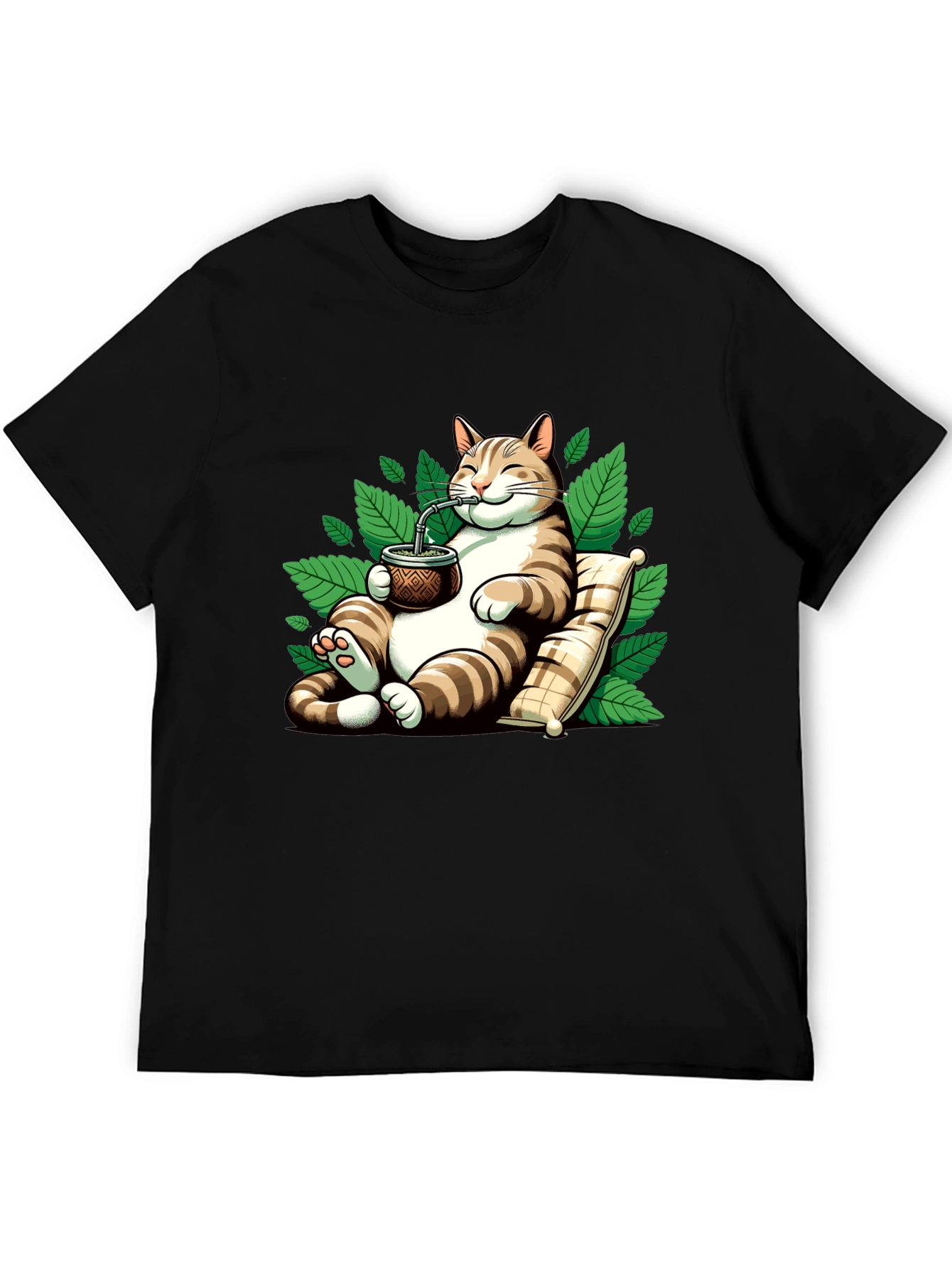 Chill Cat Mate T-Shirt - Relaxed Feline Vibes
