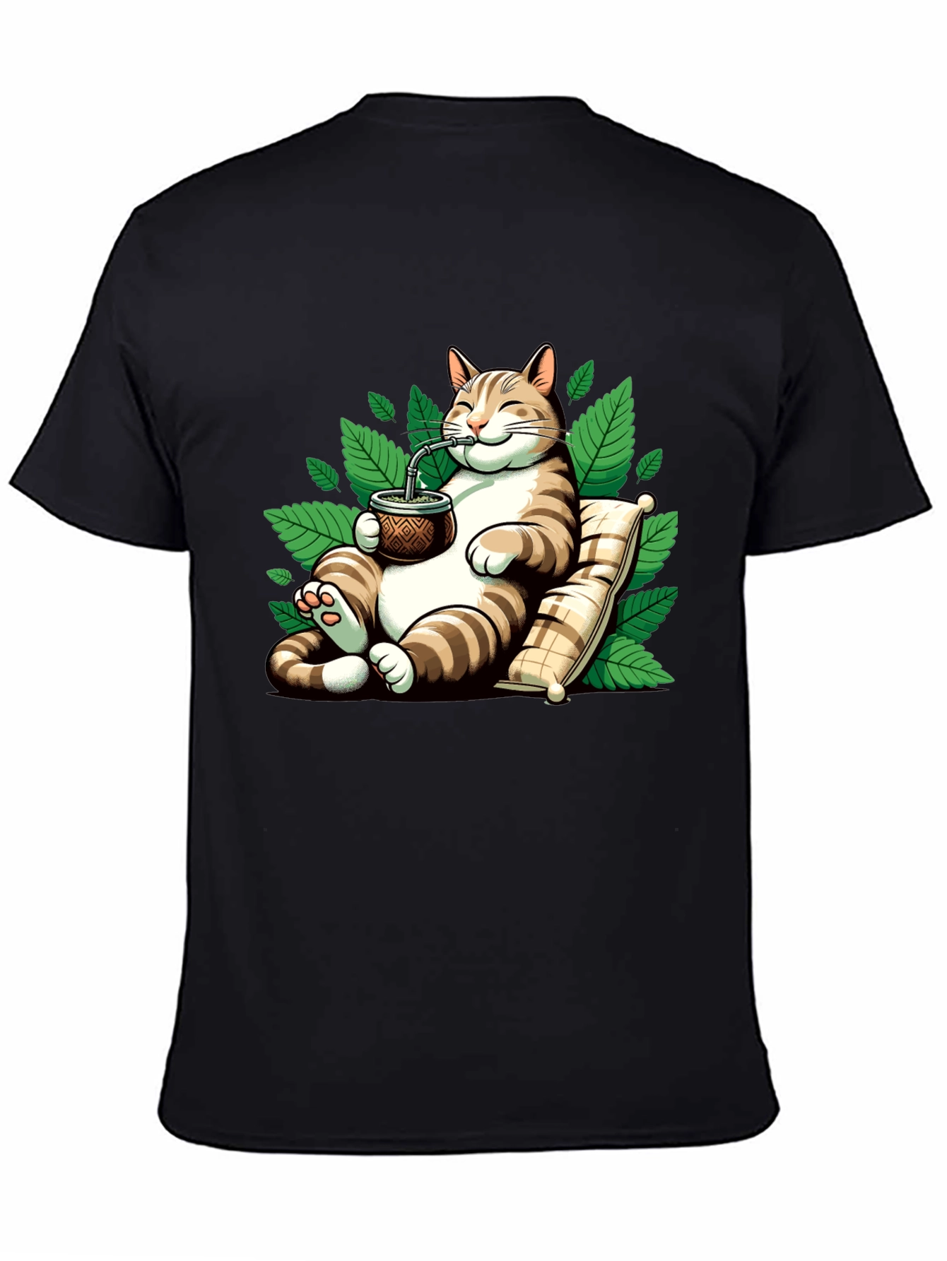 Chill Cat Mate T-Shirt - Relaxed Feline Vibes