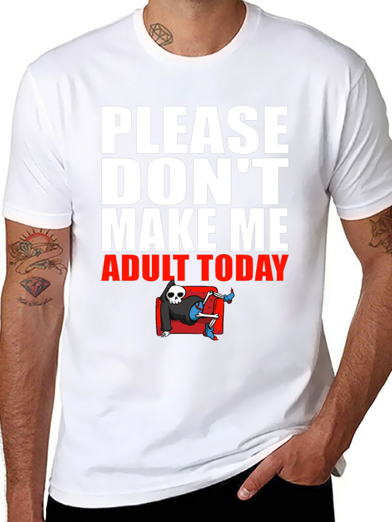 Please Dont Make Me Adult Today T-Shirt