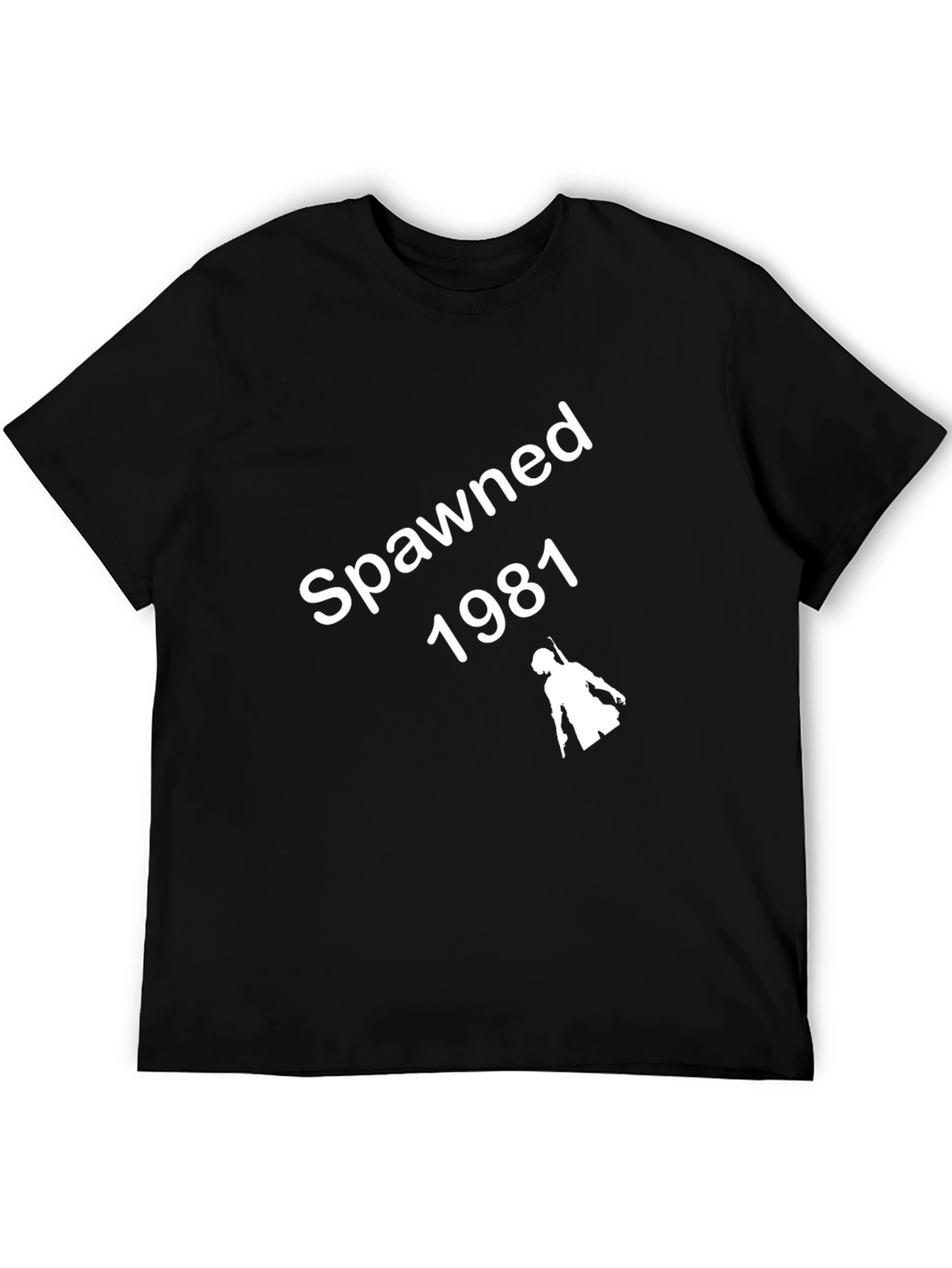 Spawned 1981 Graphic T-Shirt - Retro Gamer Style