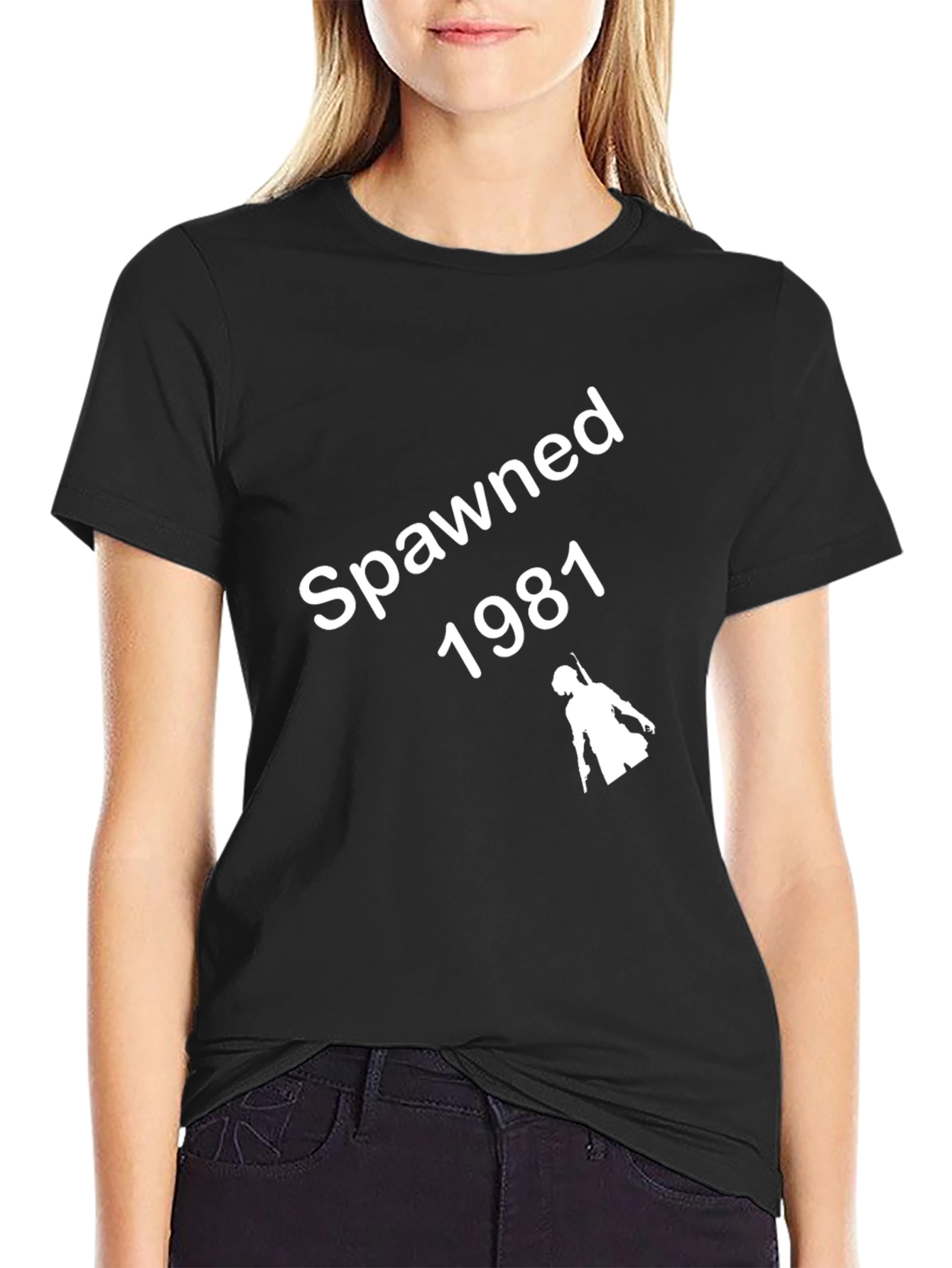 Spawned 1981 Graphic T-Shirt - Retro Gamer Style