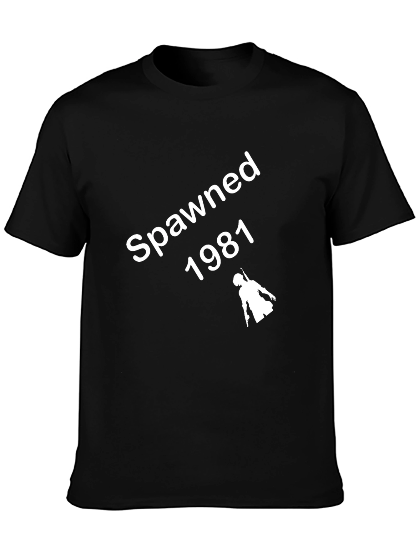 Spawned 1981 Graphic T-Shirt - Retro Gamer Style