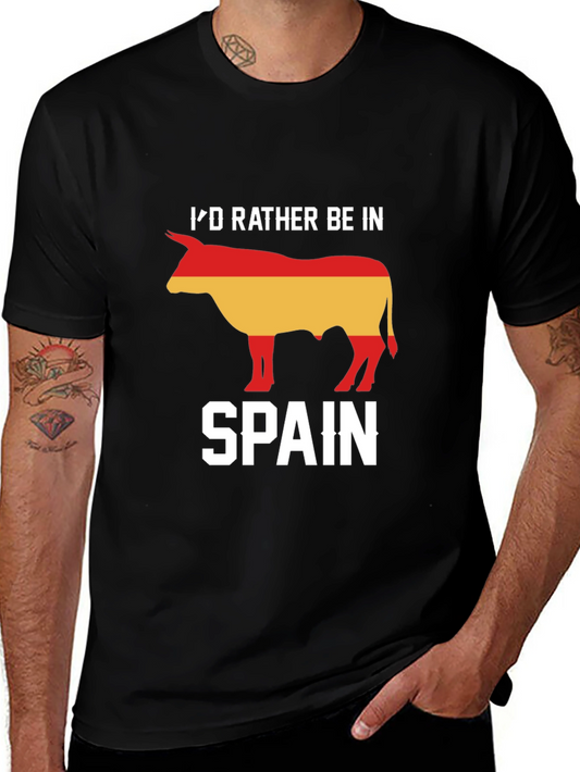 Spain Bull T-Shirt - Travel Destination Tee
