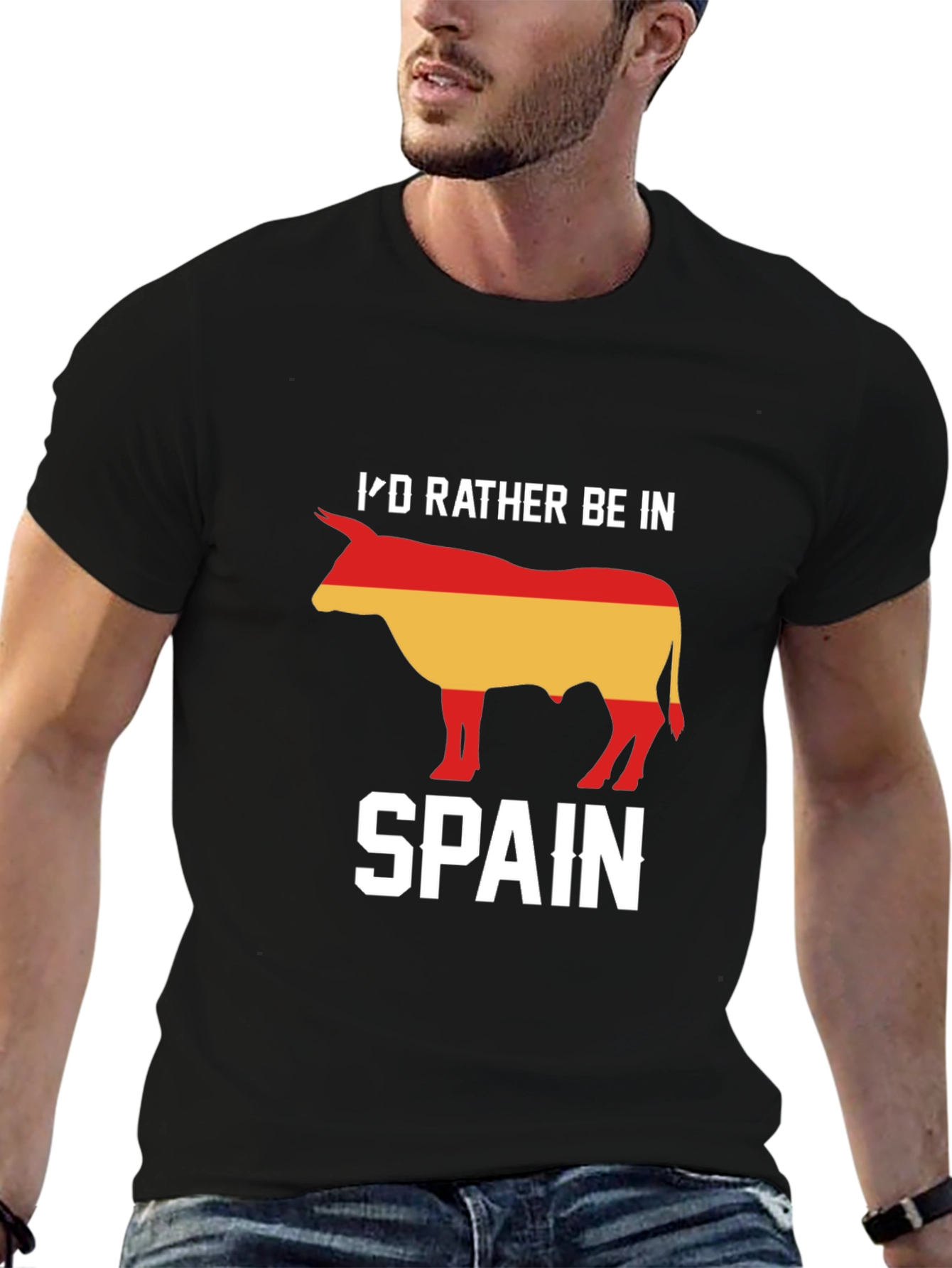Spain Bull T-Shirt - Travel Destination Tee