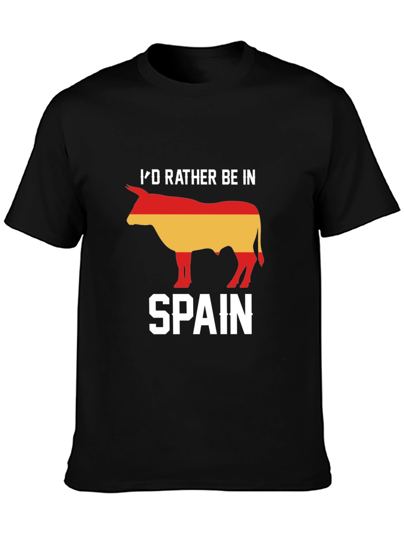 Spain Bull T-Shirt - Travel Destination Tee