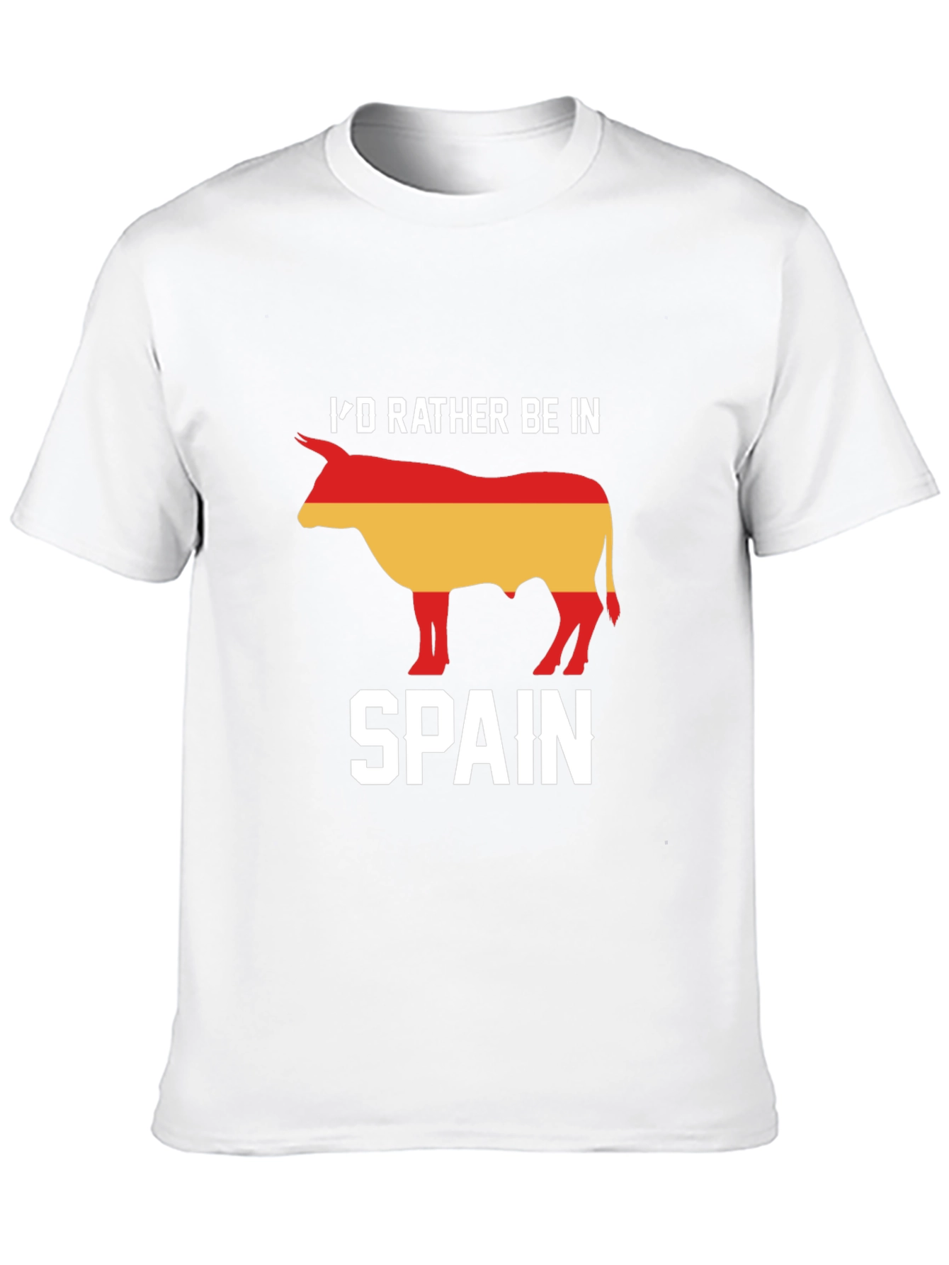 Spain Bull T-Shirt - Travel Destination Tee
