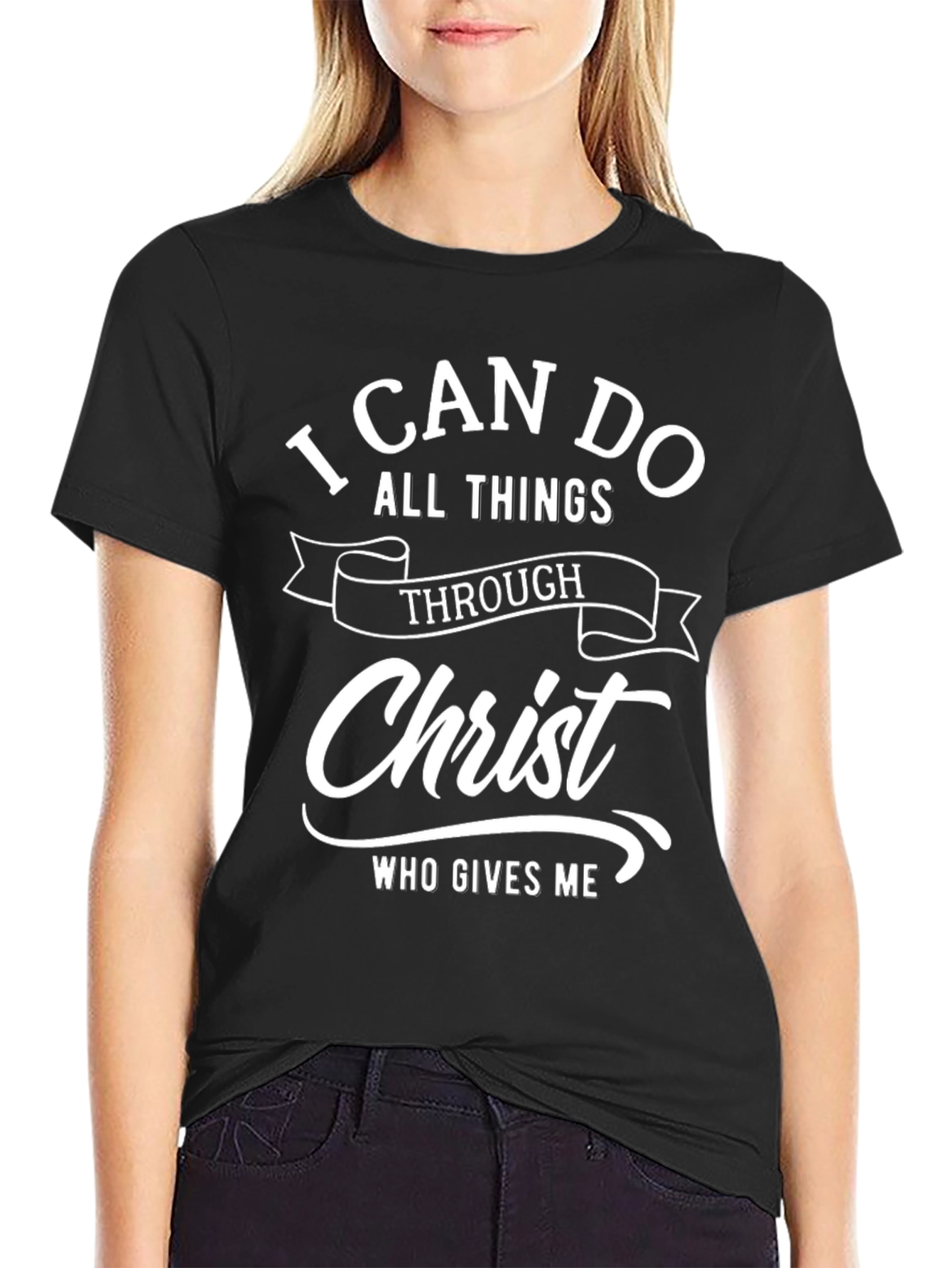 Inspirational Christian T-Shirt: I Can Do All Things