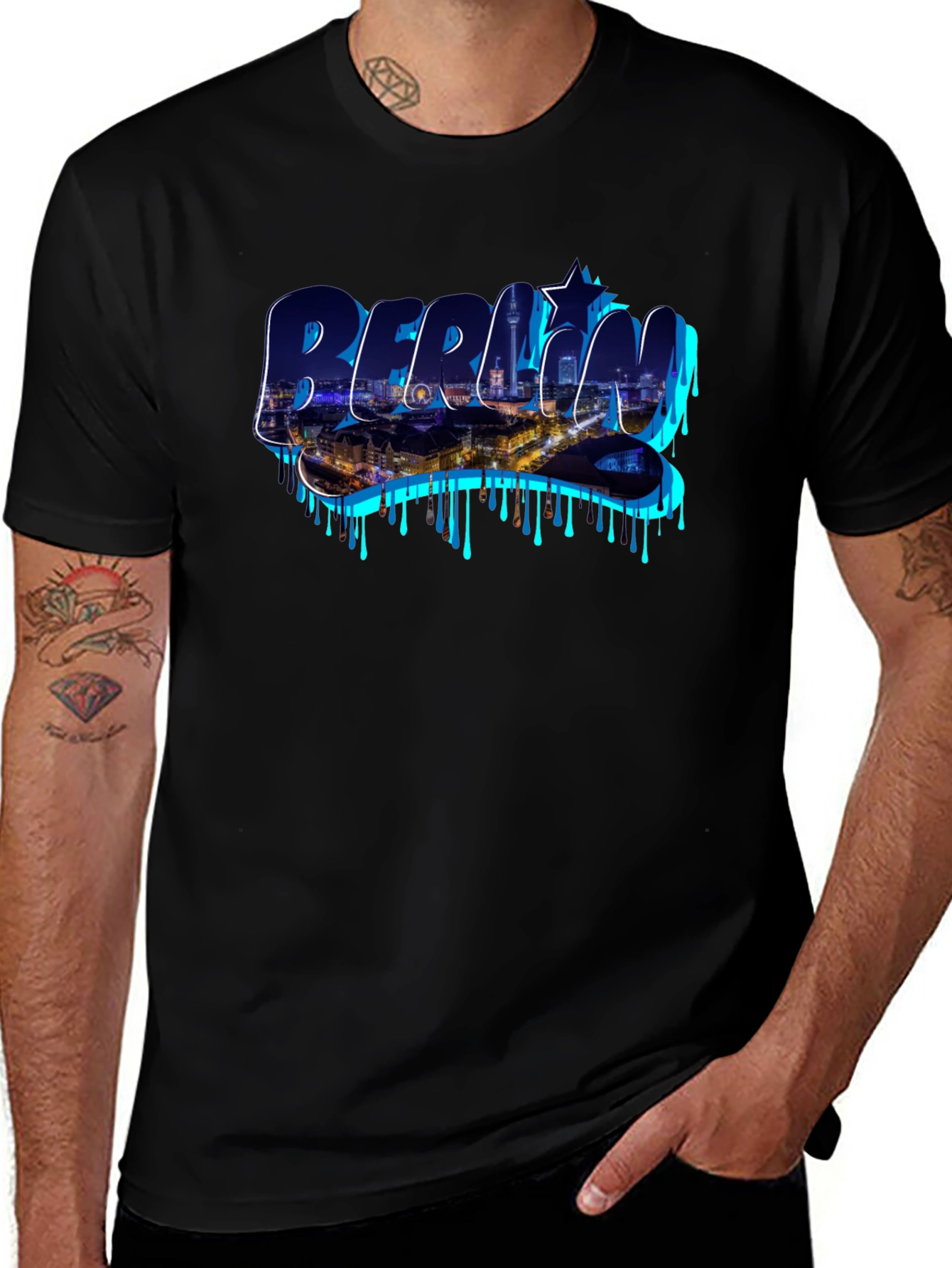 Berlin Skyline Graphic T-Shirt