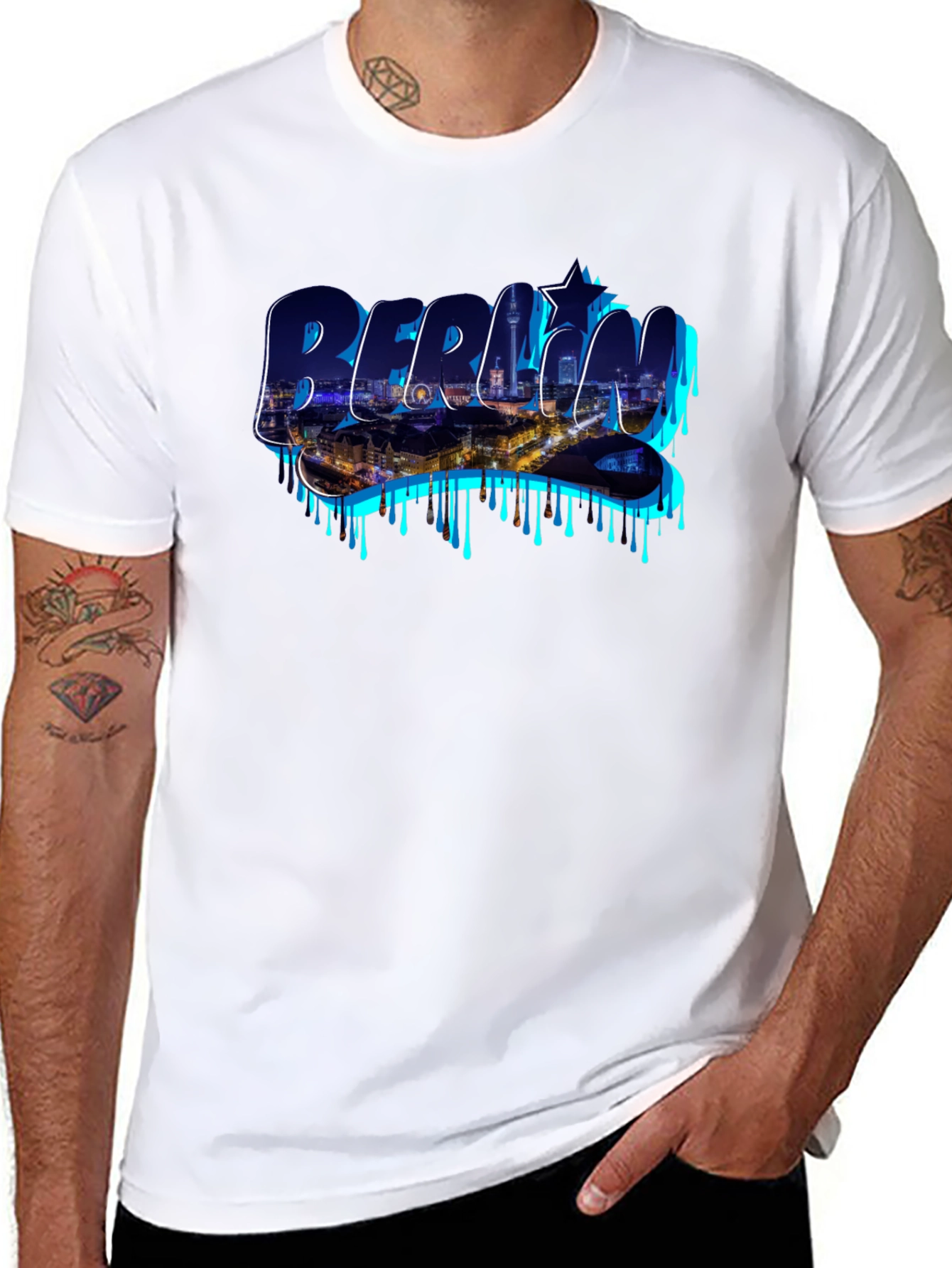 Berlin Skyline Graphic T-Shirt