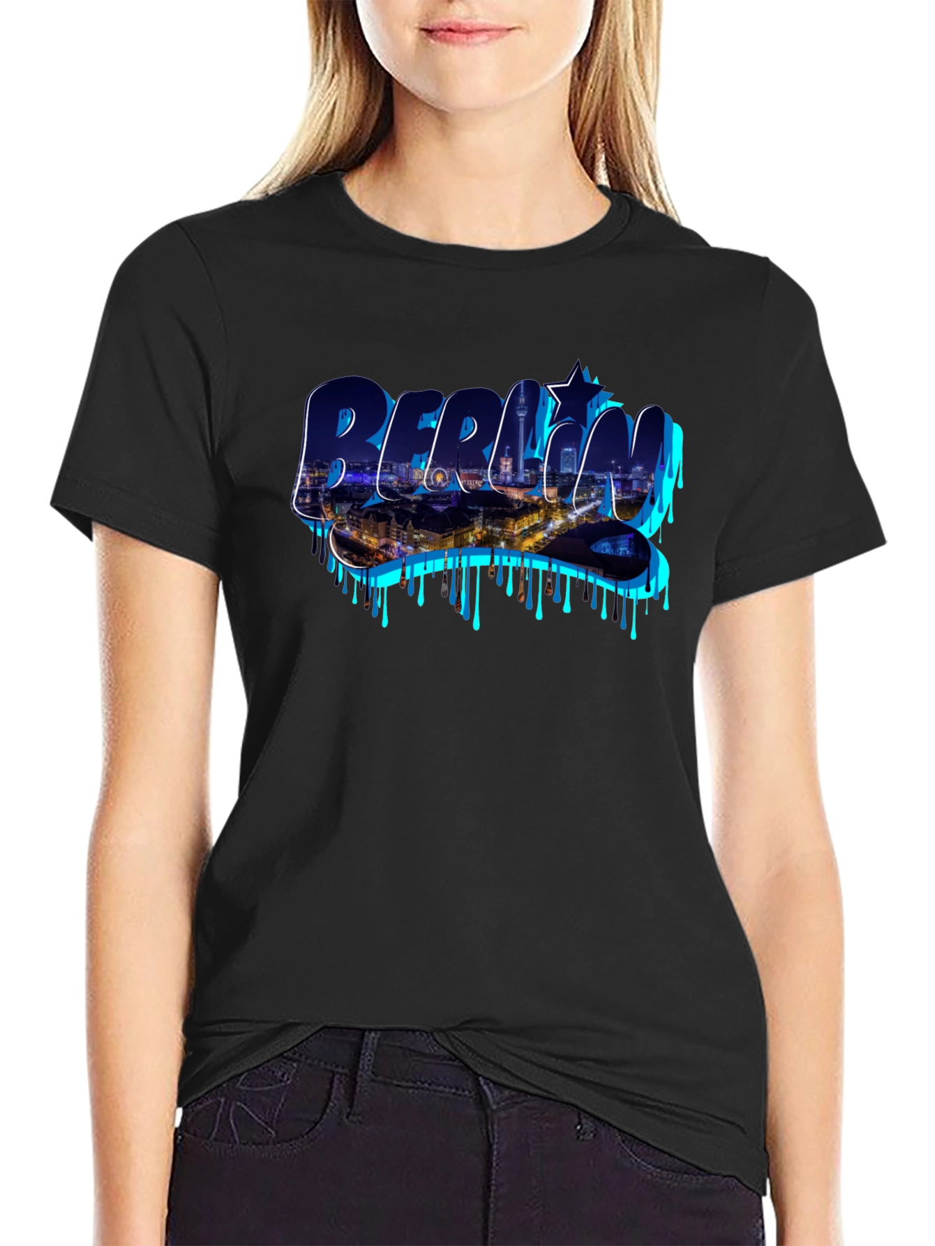 Berlin Skyline Graphic T-Shirt