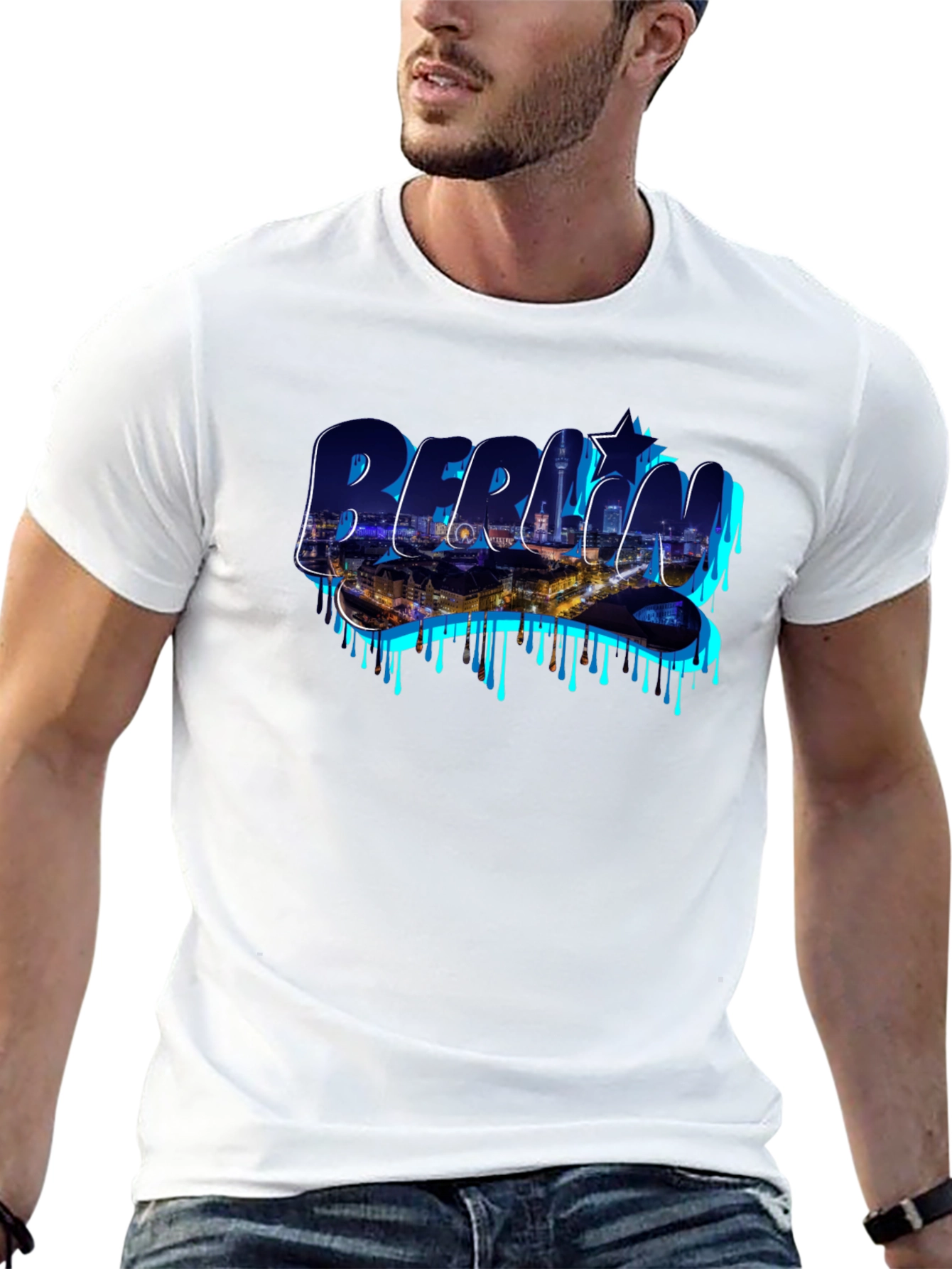 Berlin Skyline Graphic T-Shirt