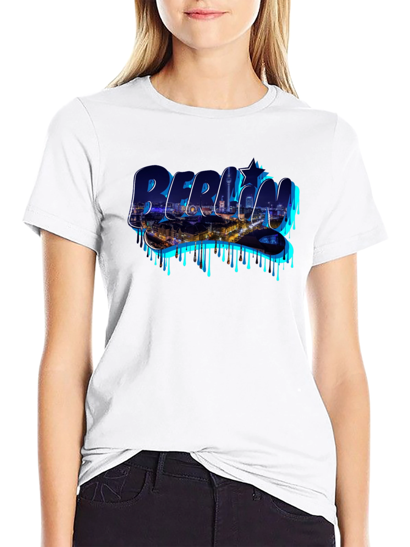 Berlin Skyline Graphic T-Shirt