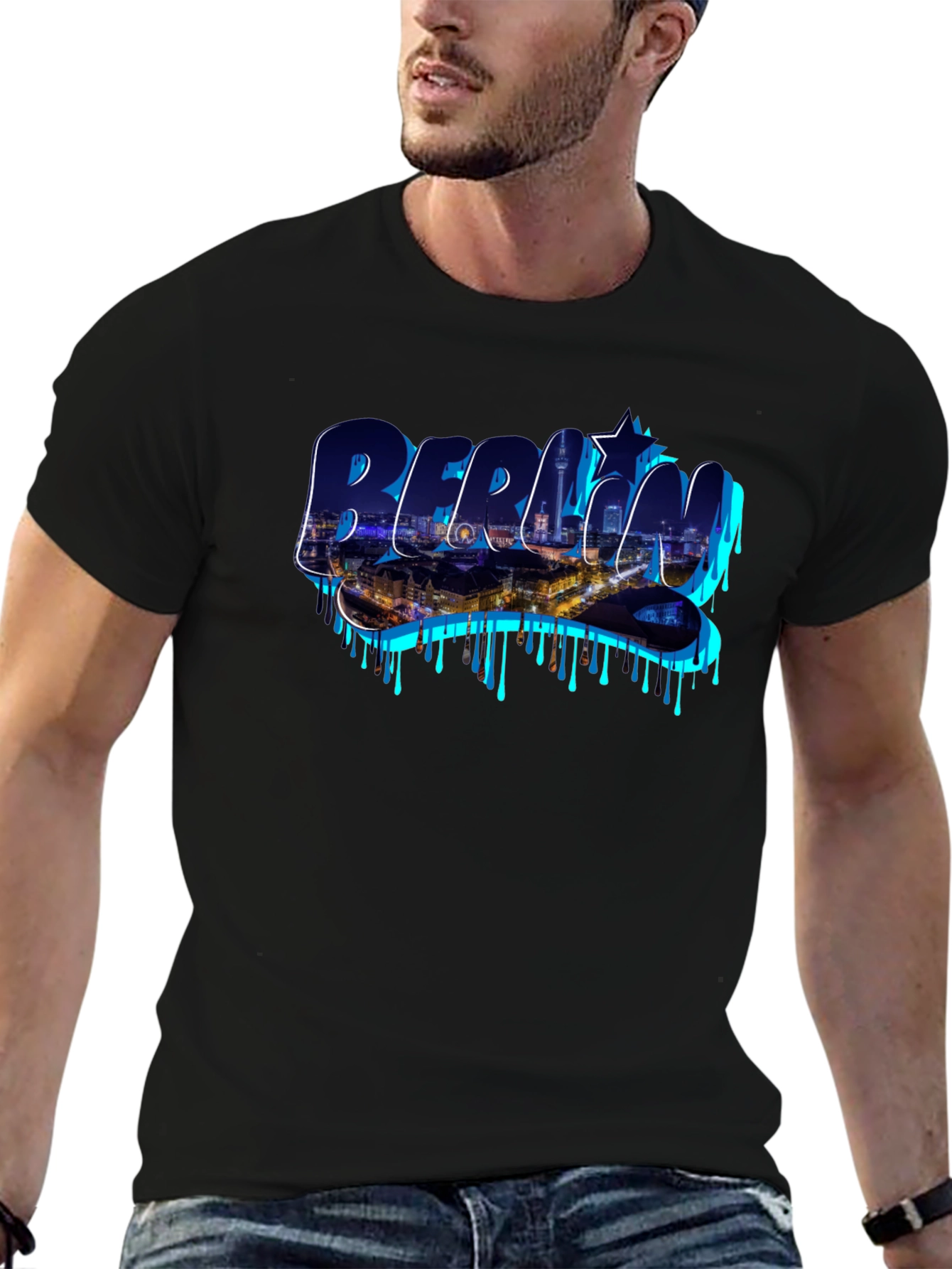 Berlin Skyline Graphic T-Shirt