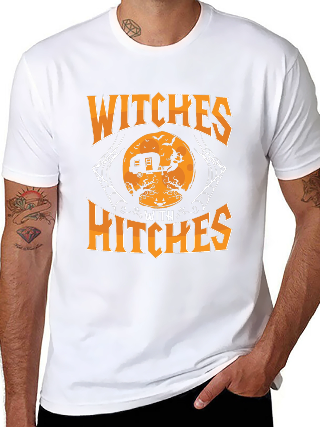 Witches with Hitches Halloween T-Shirt