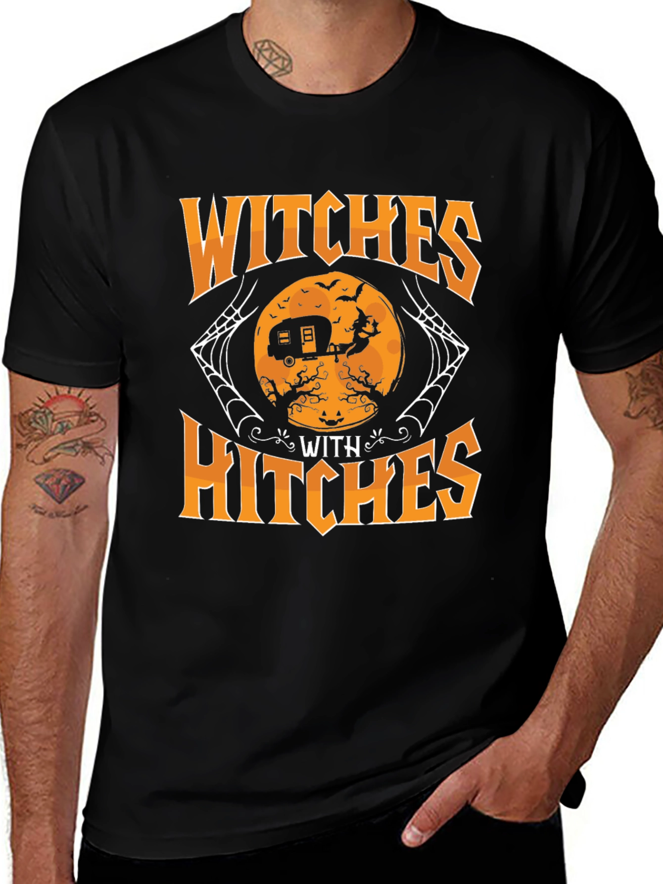 Witches with Hitches Halloween T-Shirt
