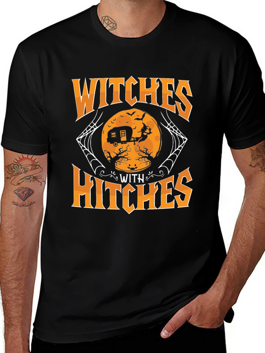 Witches with Hitches Halloween T-Shirt