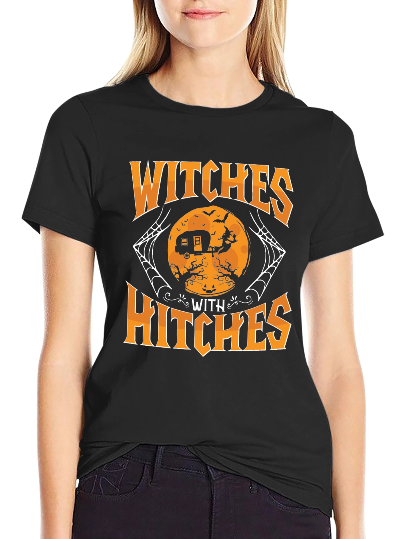Witches with Hitches Halloween T-Shirt