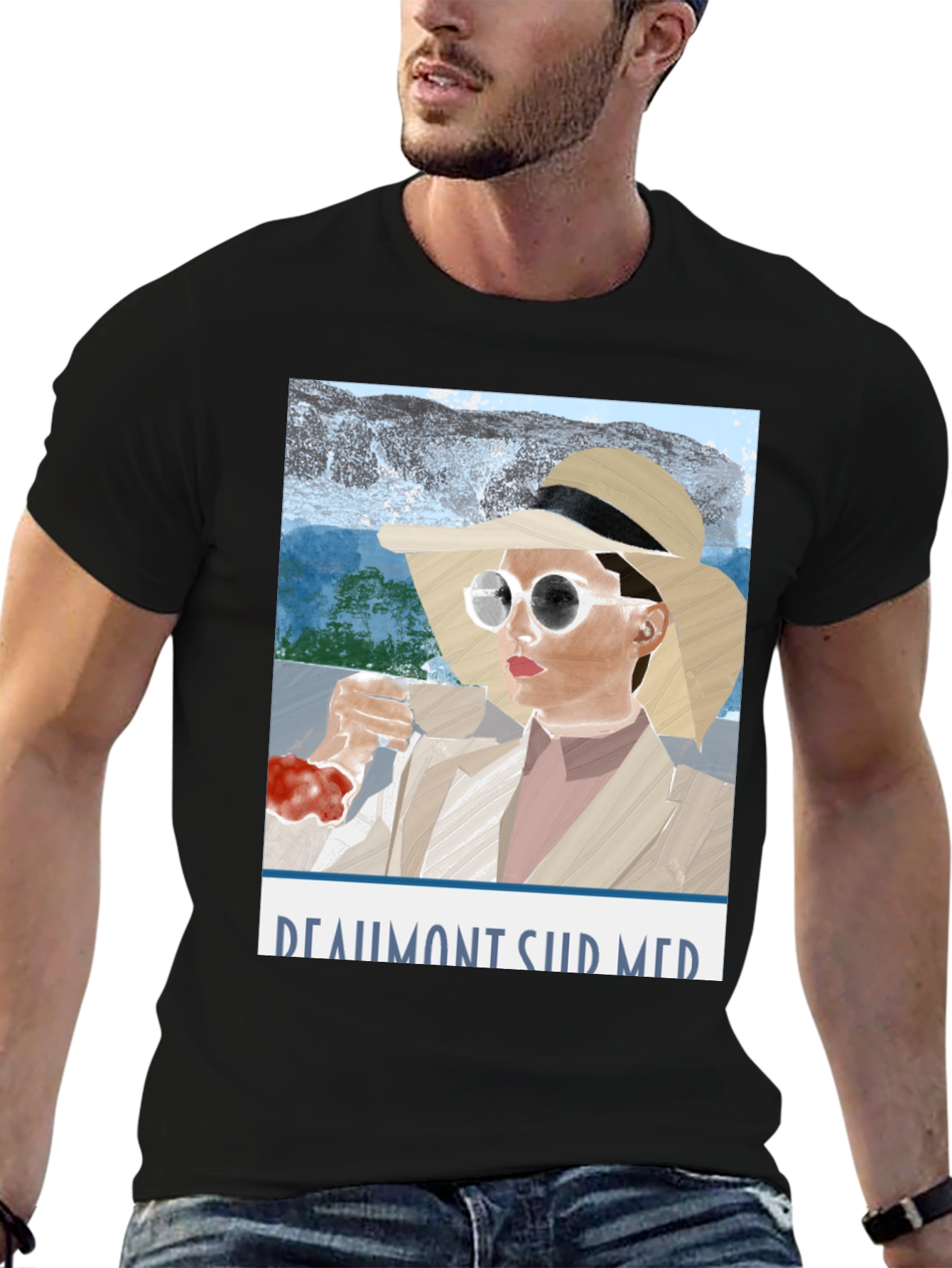 Beaumont Sud Mer Stylish Graphic Tee