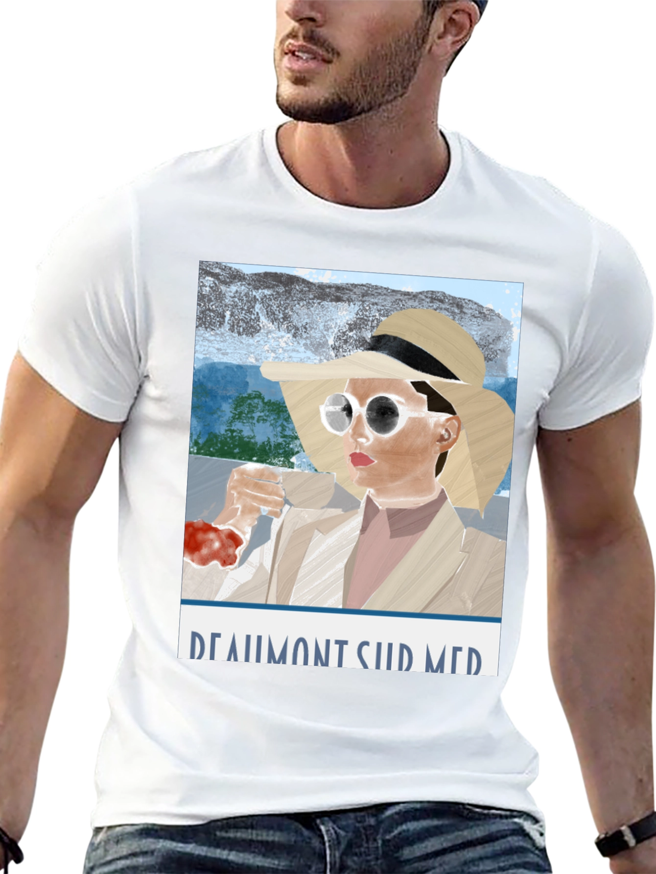 Beaumont Sud Mer Stylish Graphic Tee