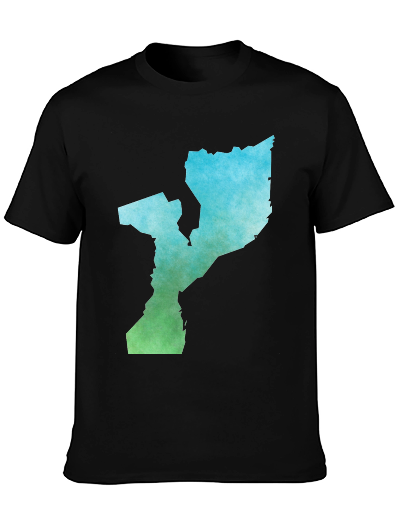 Mozambique Map T-Shirt - Gradient Country Pride