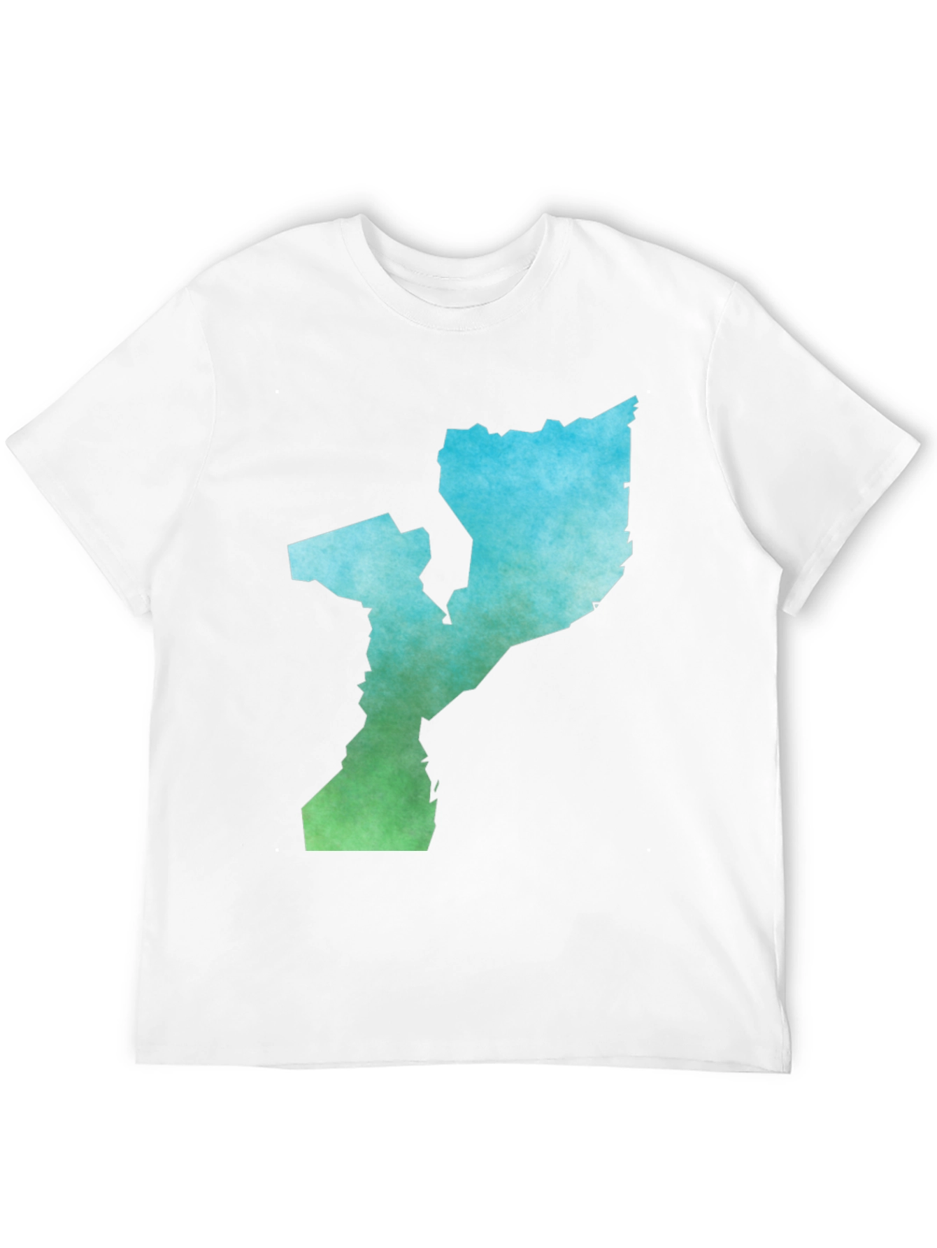 Mozambique Map T-Shirt - Gradient Country Pride
