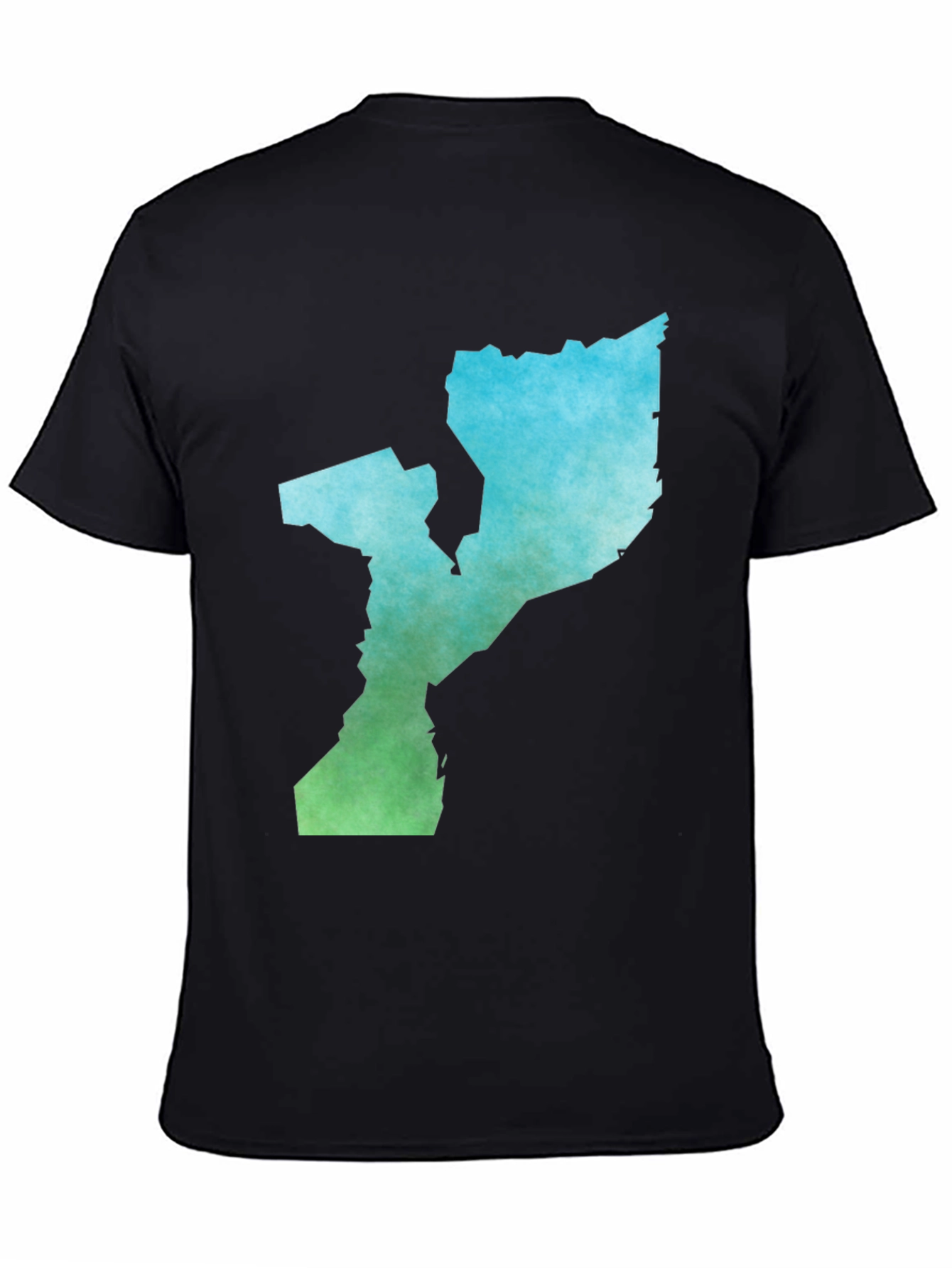 Mozambique Map T-Shirt - Gradient Country Pride