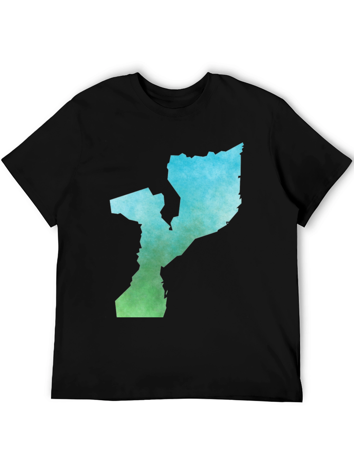 Mozambique Map T-Shirt - Gradient Country Pride