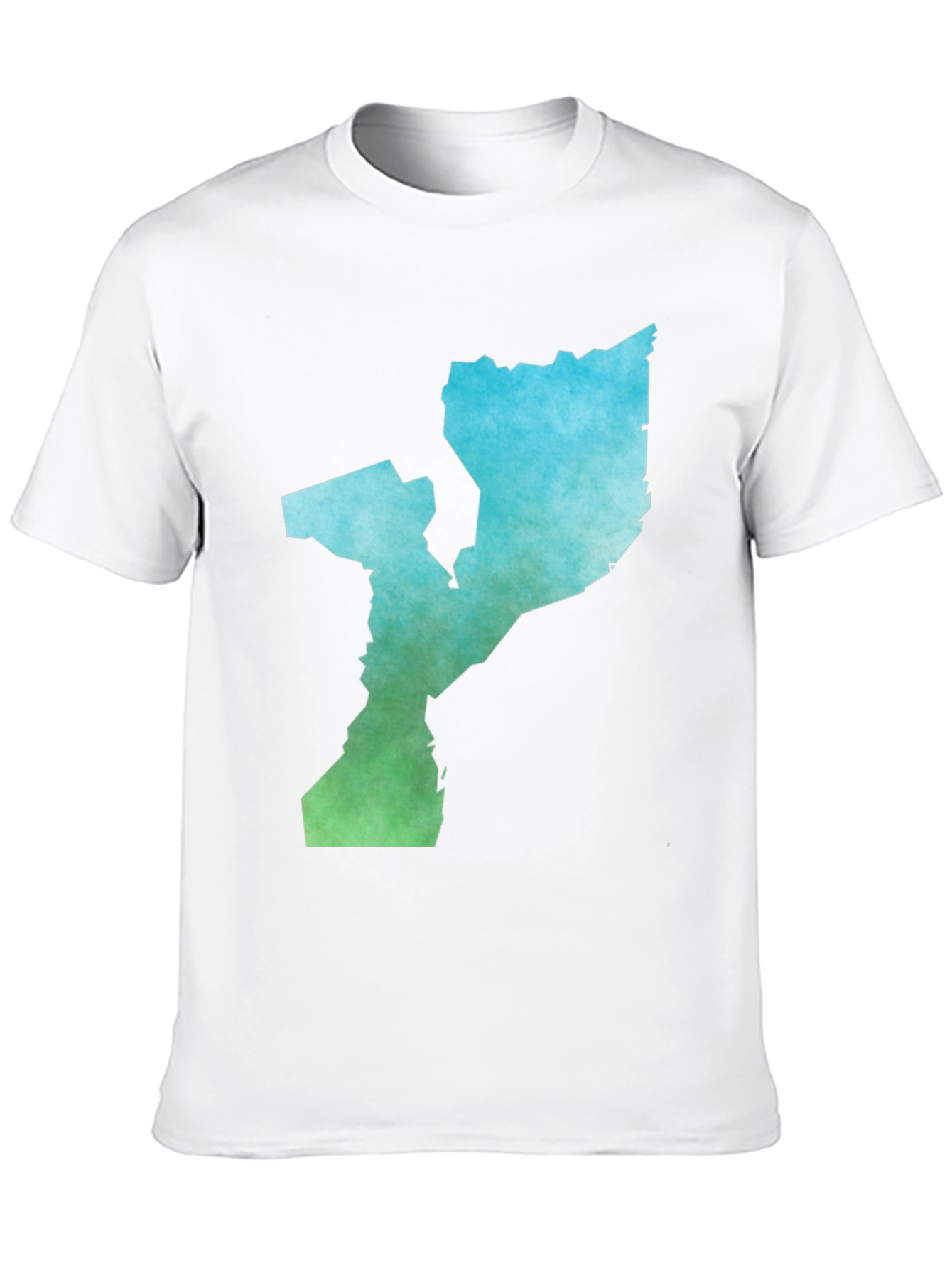Mozambique Map T-Shirt - Gradient Country Pride