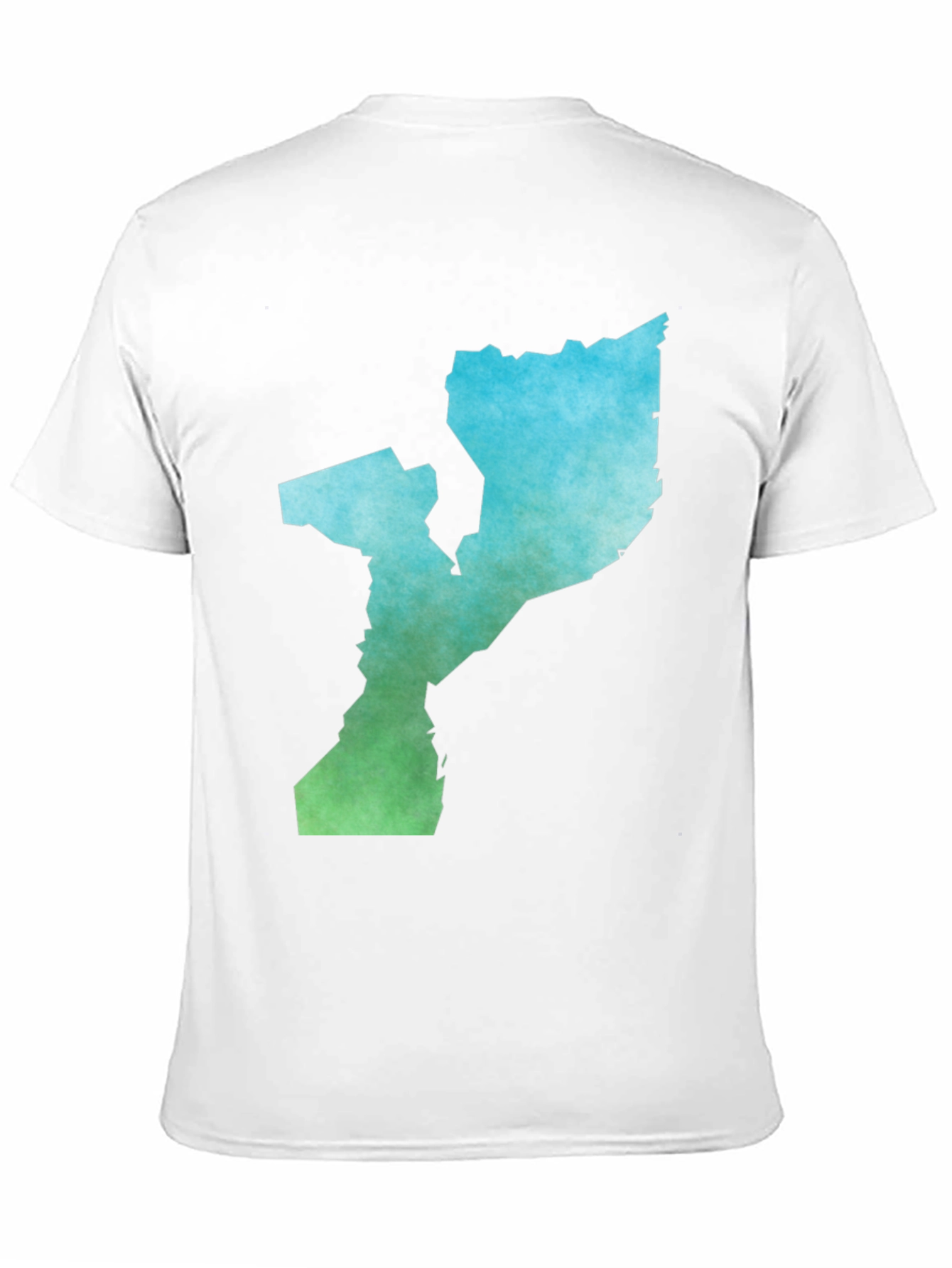Mozambique Map T-Shirt - Gradient Country Pride