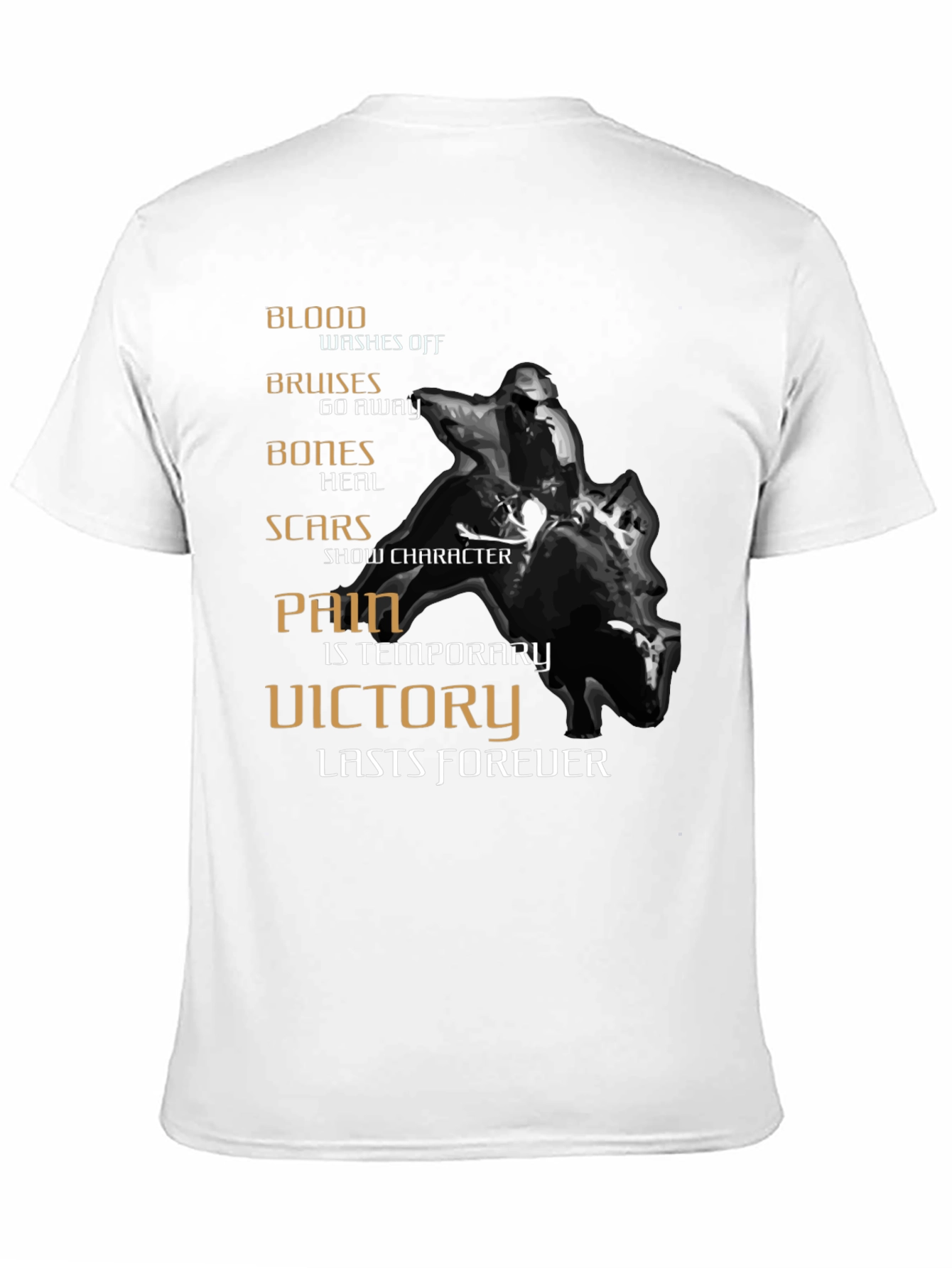 Cowboy Bull Riding Graphic Tee