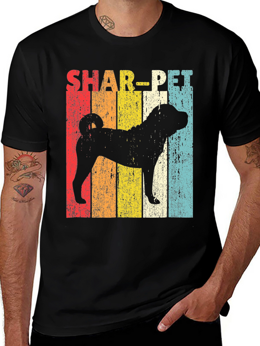 Vintage Shar-Pei Dog Graphic Tee