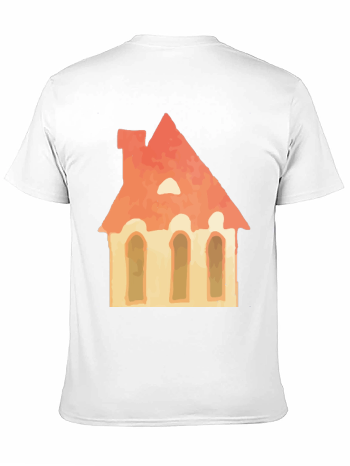 House Graphic Tee - Black Unisex T-Shirt