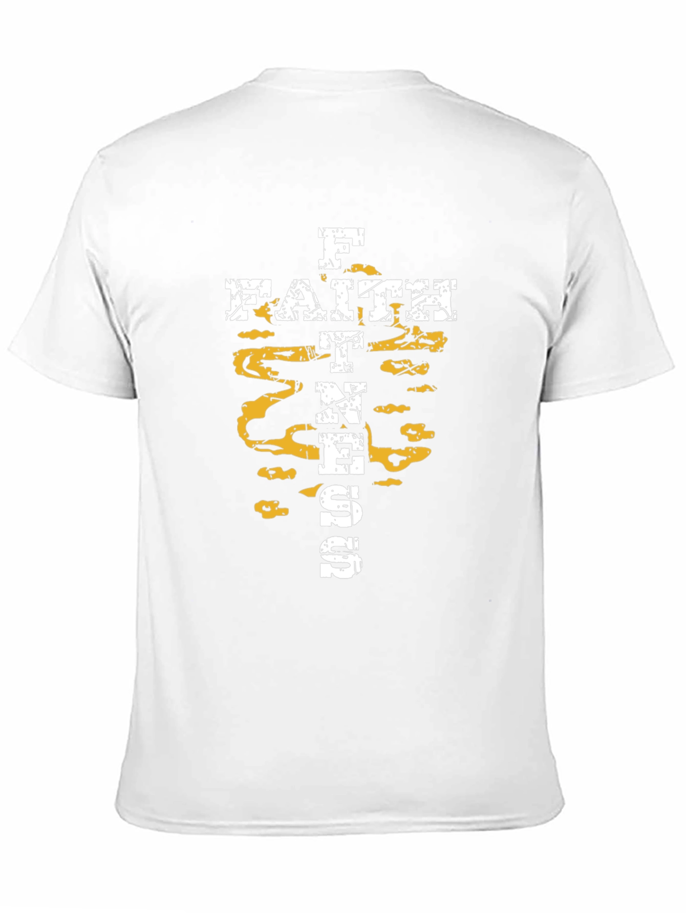 Faith Fitness T-Shirt - Black Christian Inspired Gym Wear