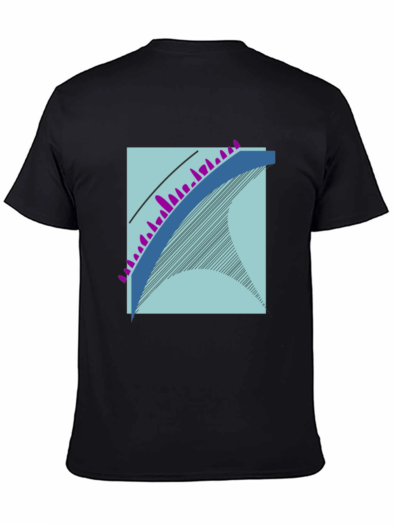 Abstract Design Graphic Tee - Modern Art Shirt