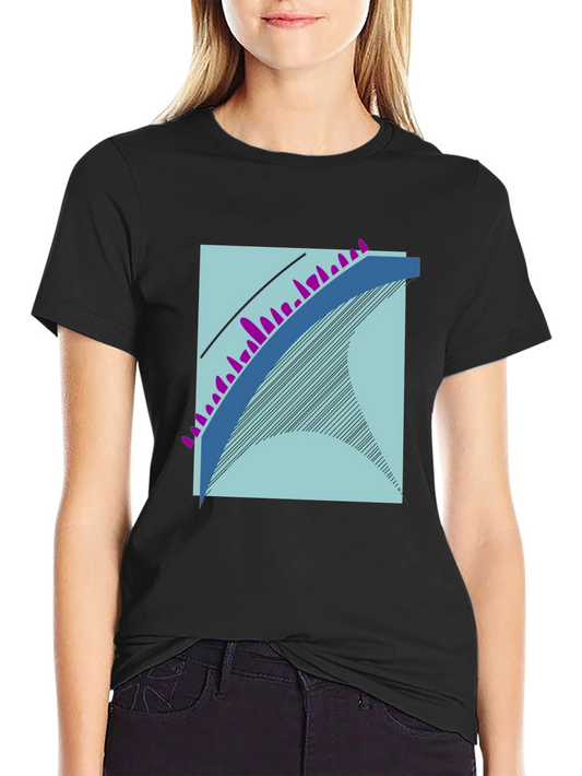Abstract Design Graphic Tee - Modern Art Shirt