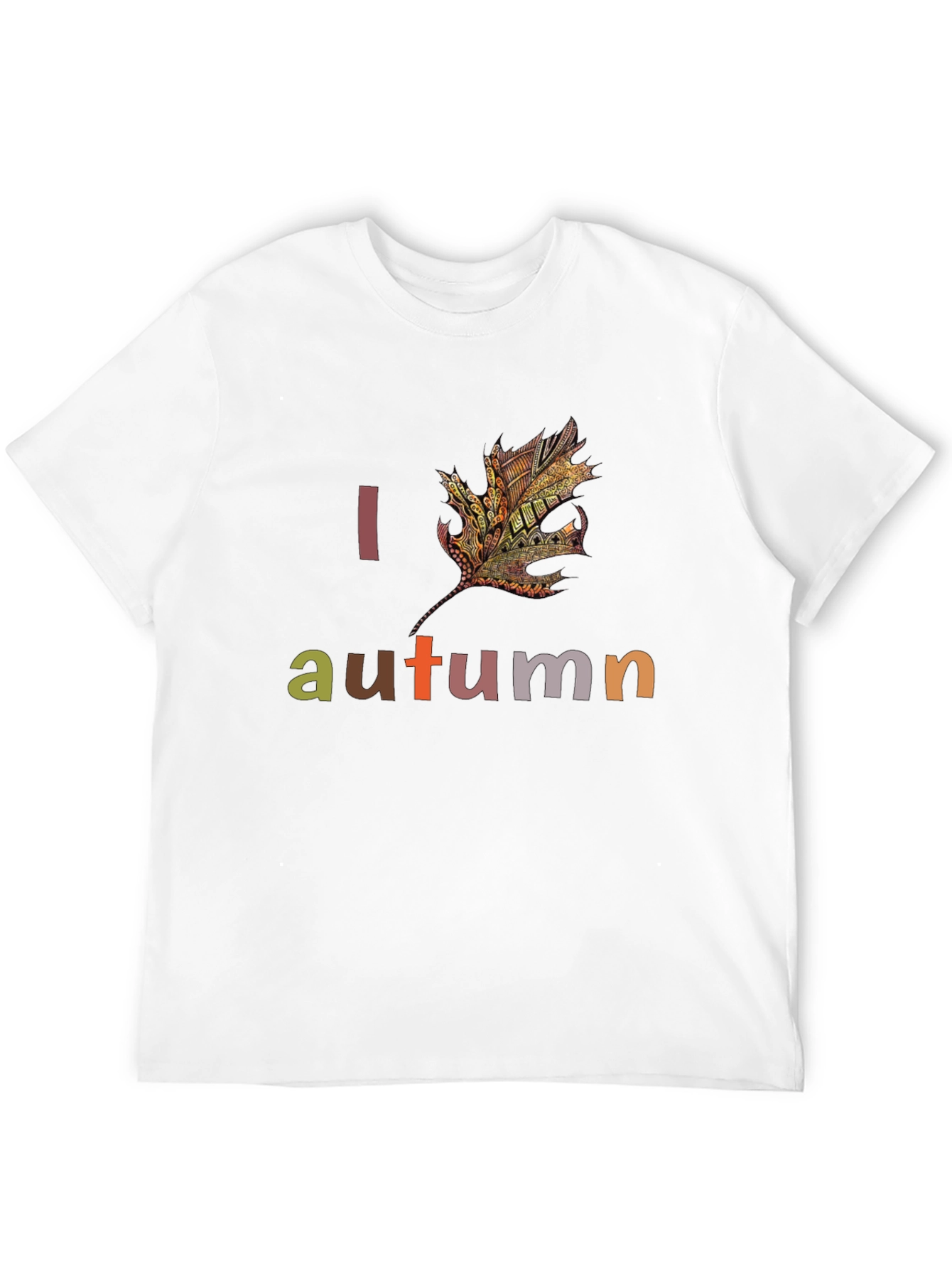I Love Autumn Graphic T-Shirt