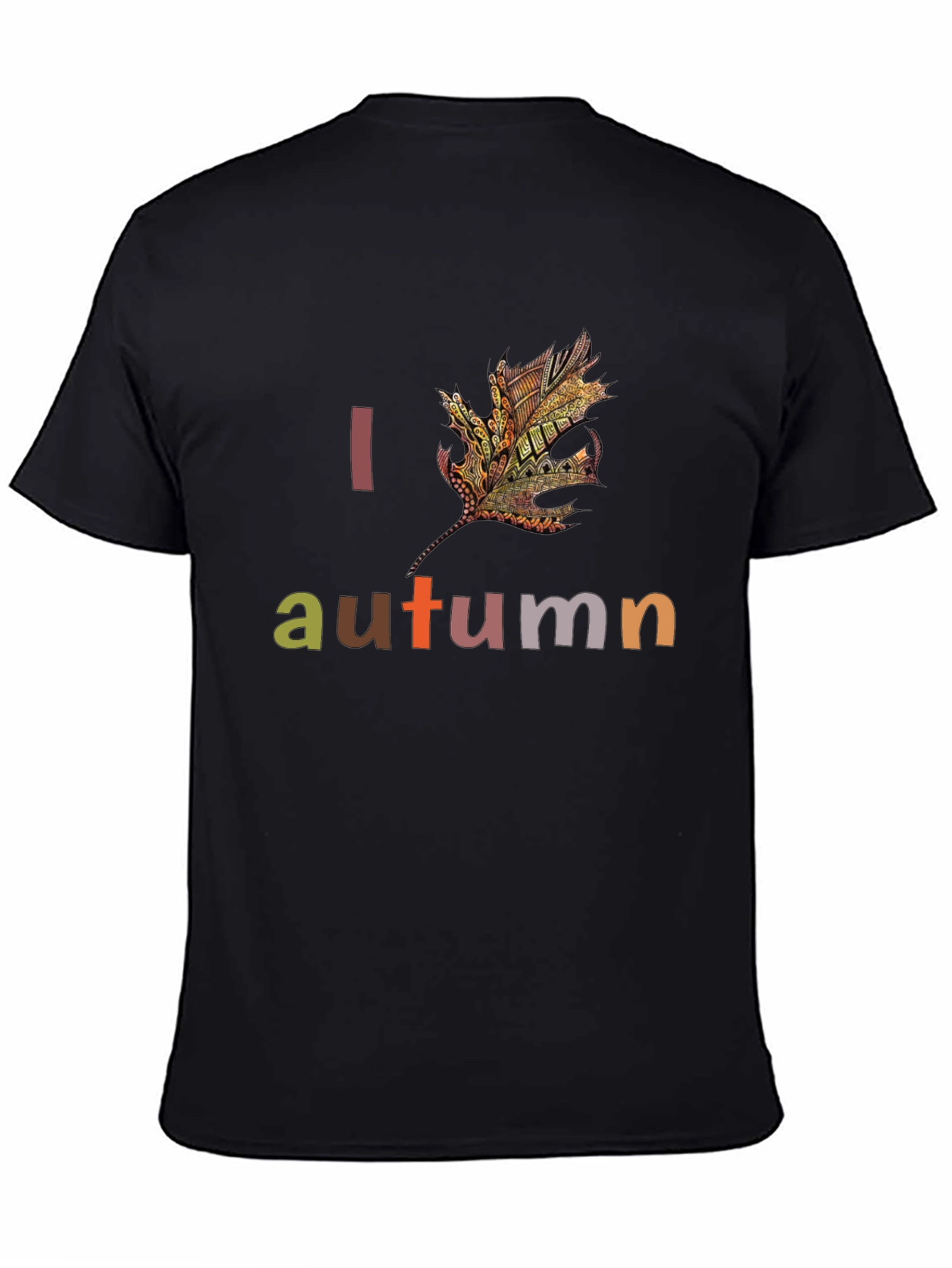 I Love Autumn Graphic T-Shirt