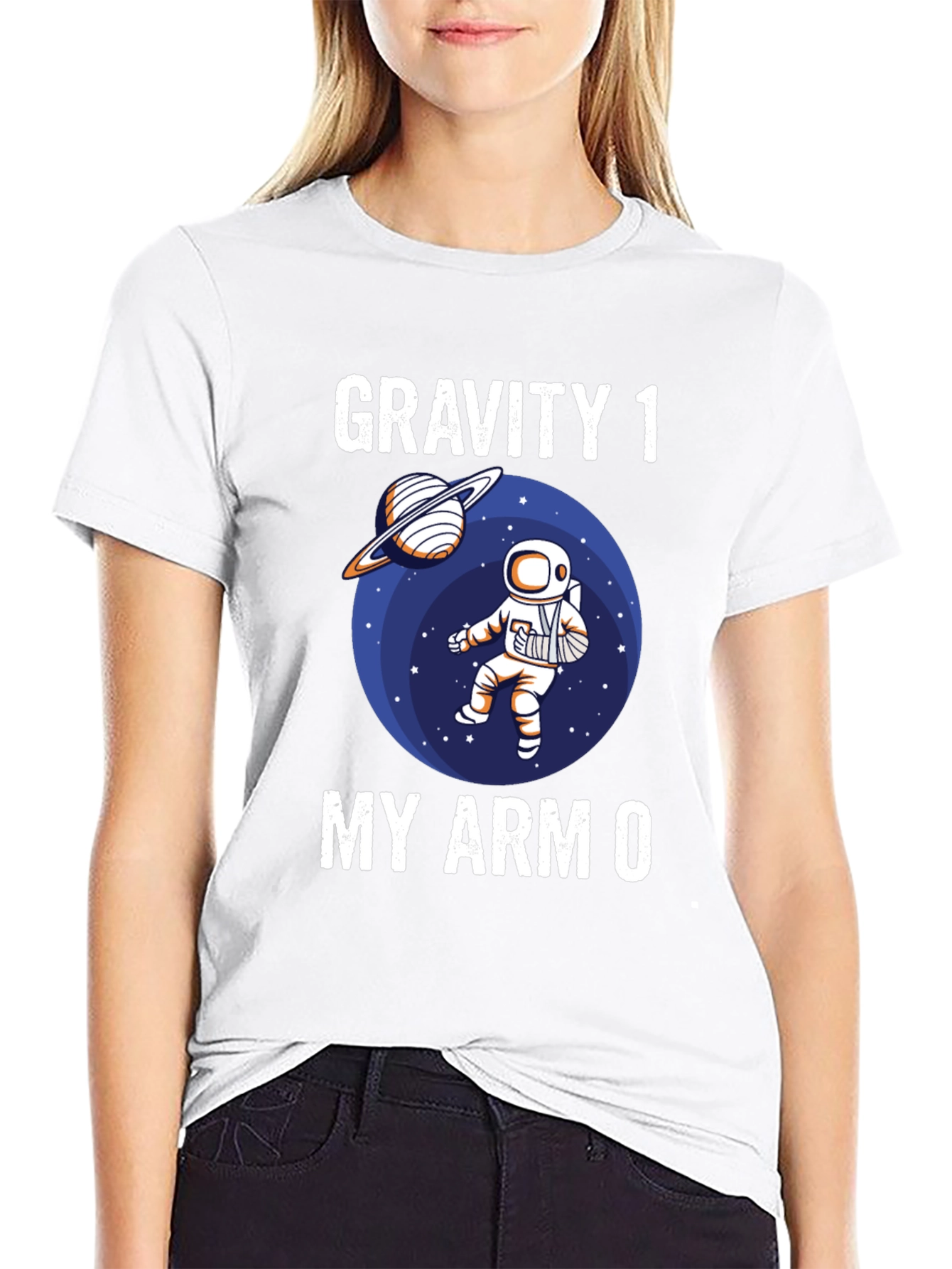 Gravity 1 My Arm 0 Graphic T-Shirt
